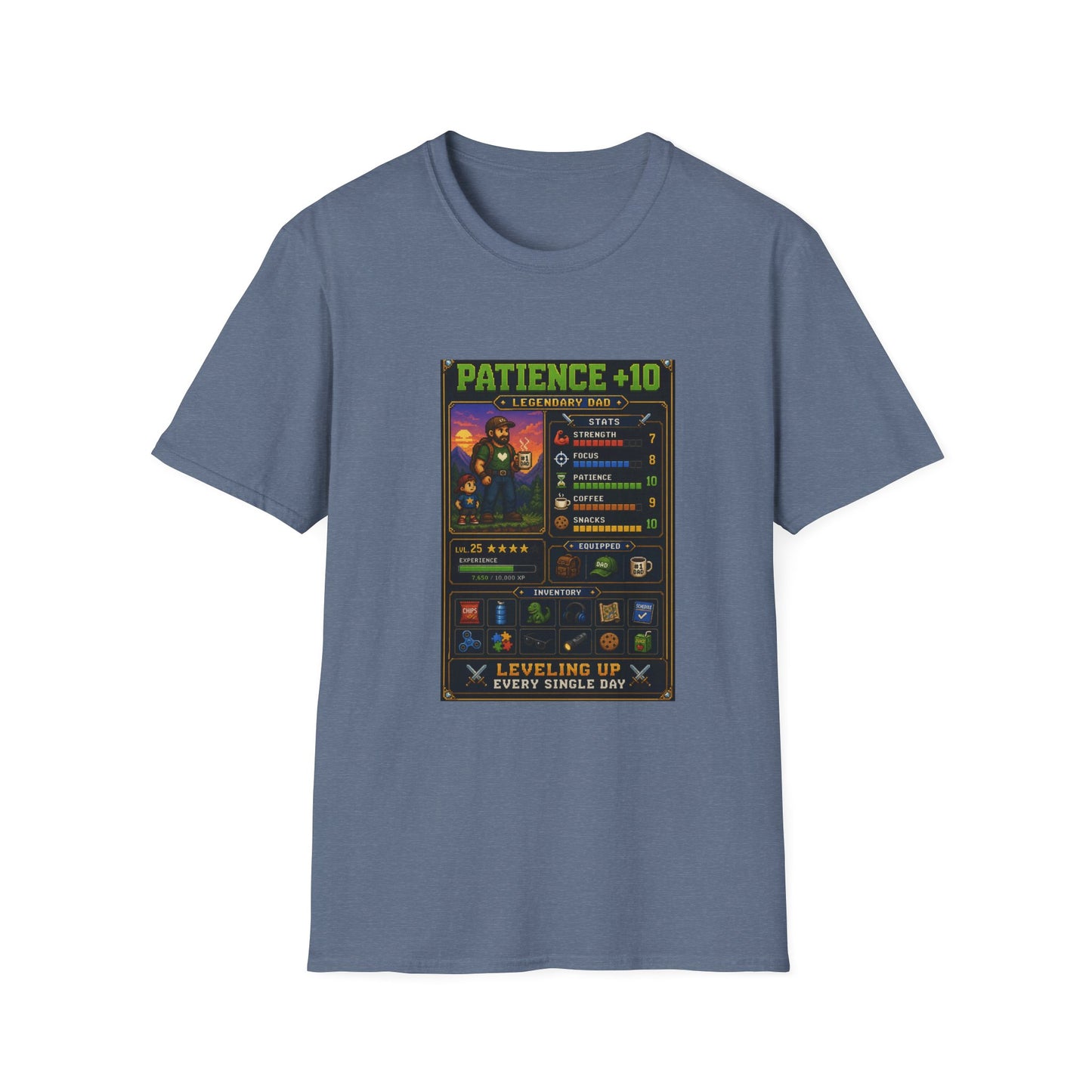 Patience +10 8bit Tshirt