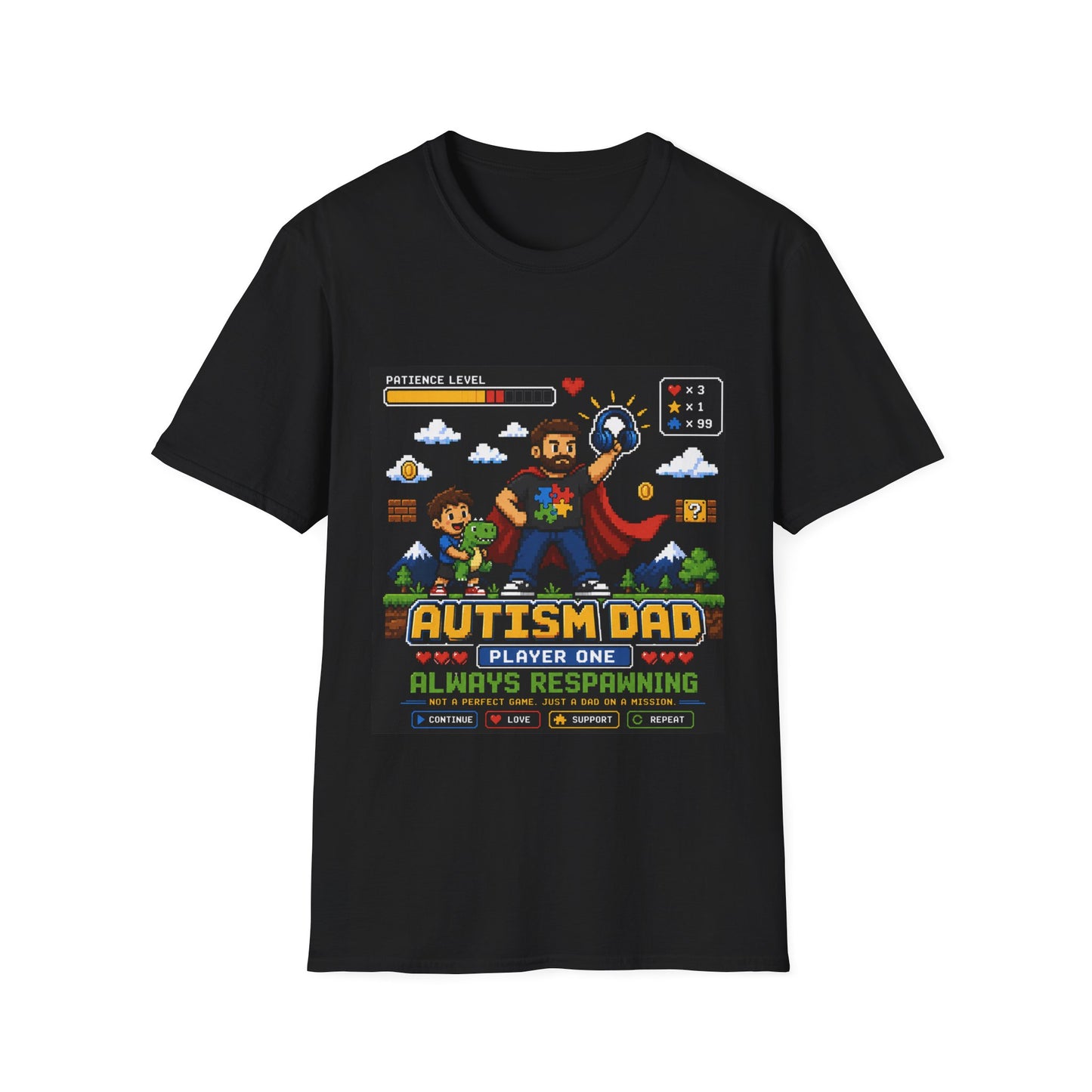 8bitHeroDad TShirt