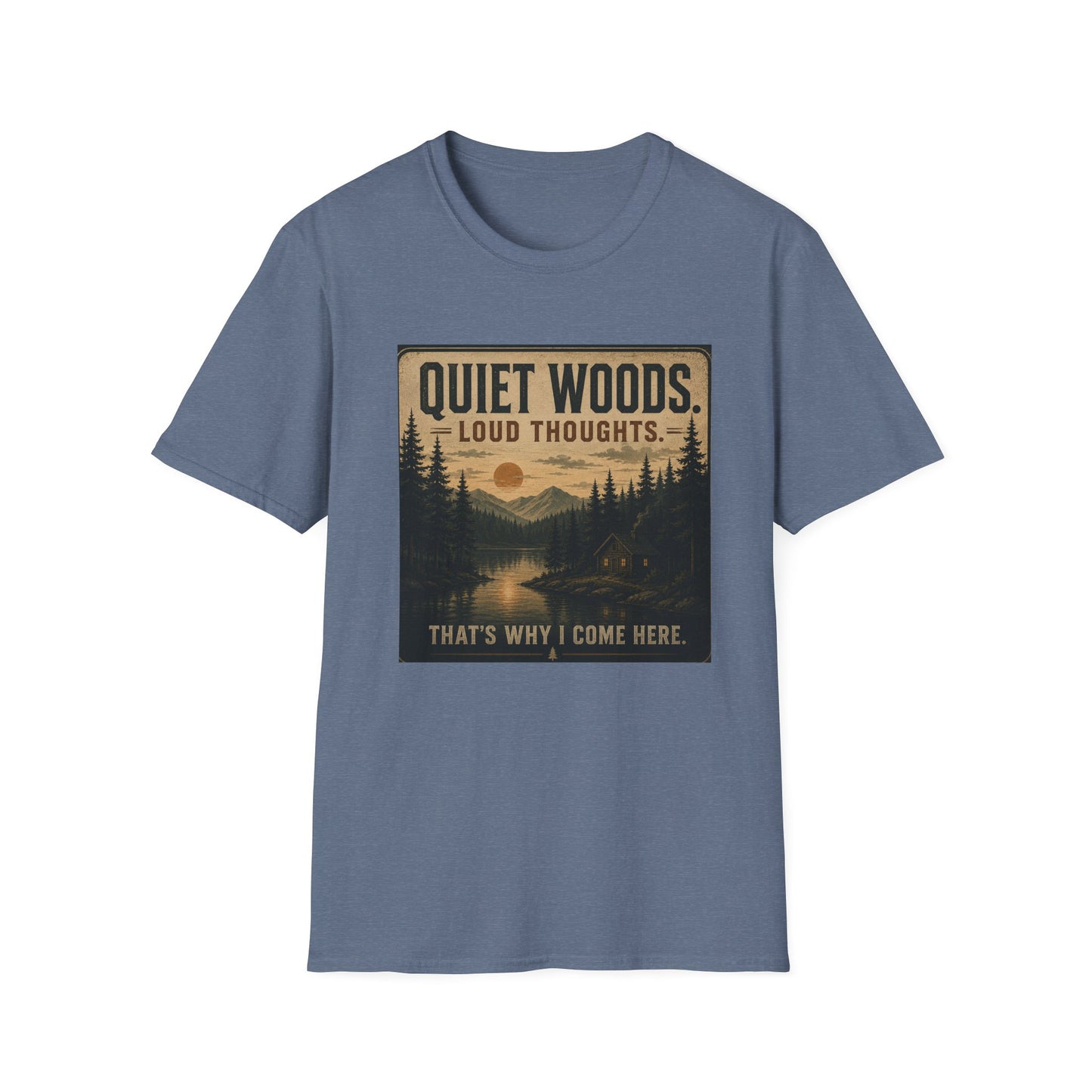 Loud Thoughts Quiet Place T Shirt