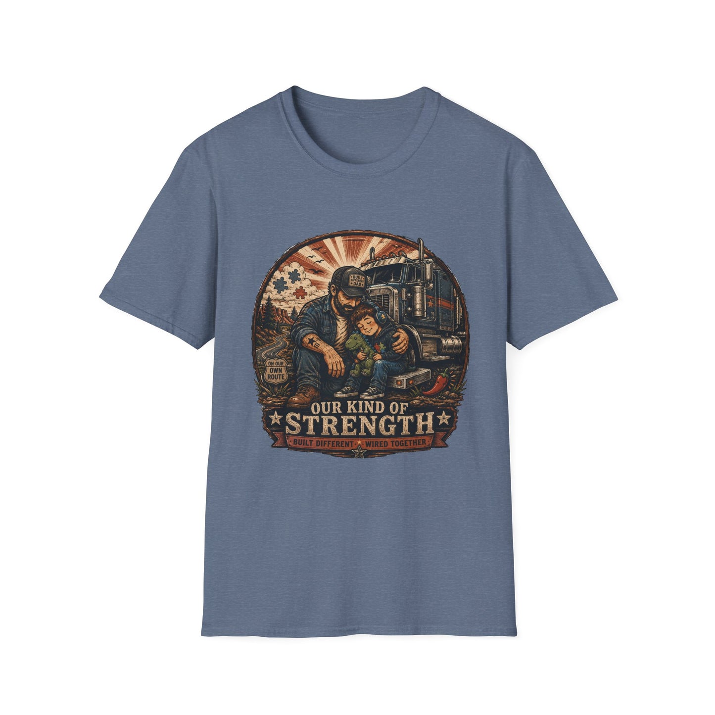 Our Kind of Strength Trucker T Shirt