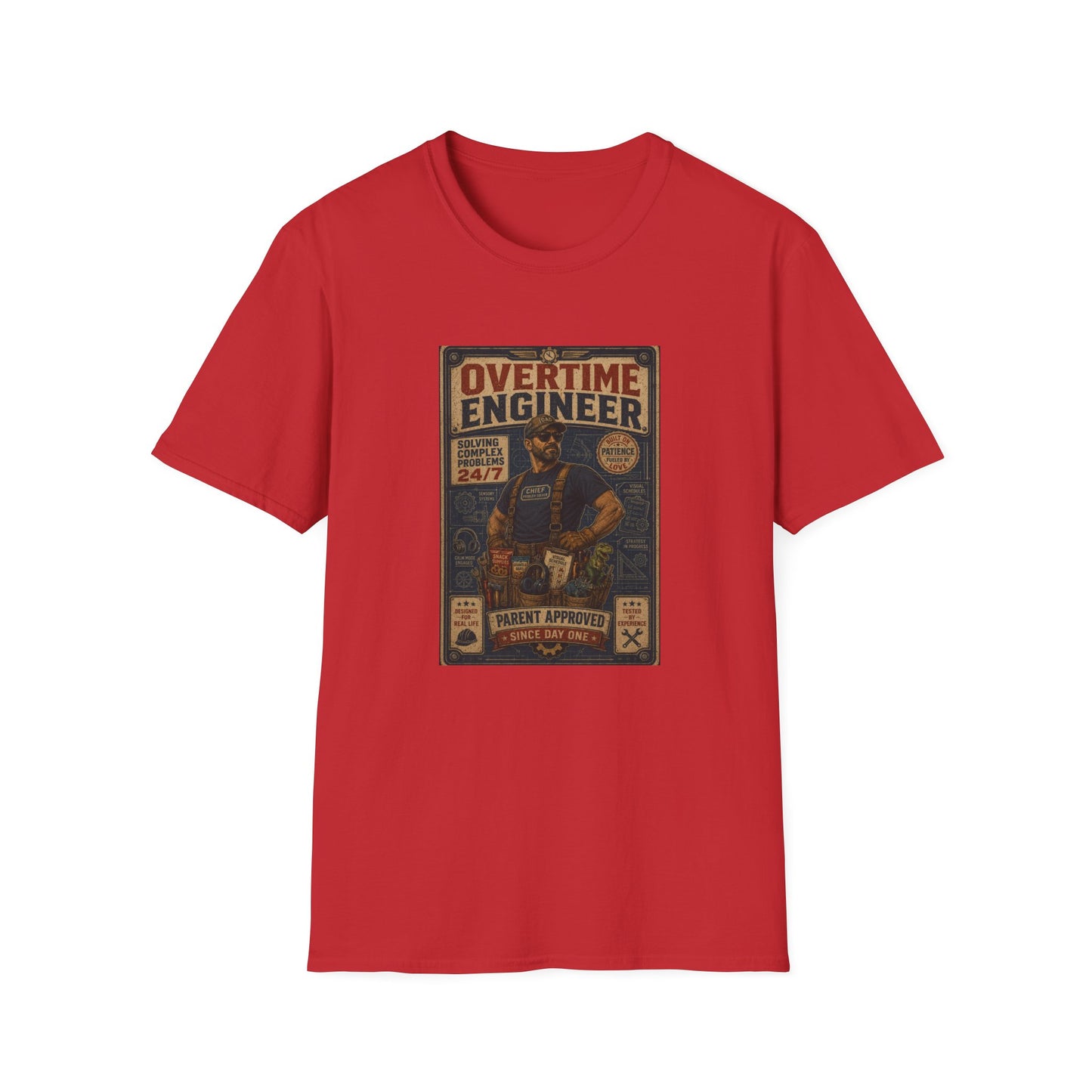 Overtime Engineer T Shirt