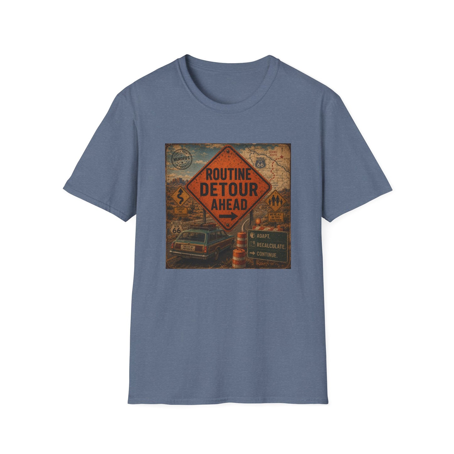 Routine Detour Ahead T Shirt