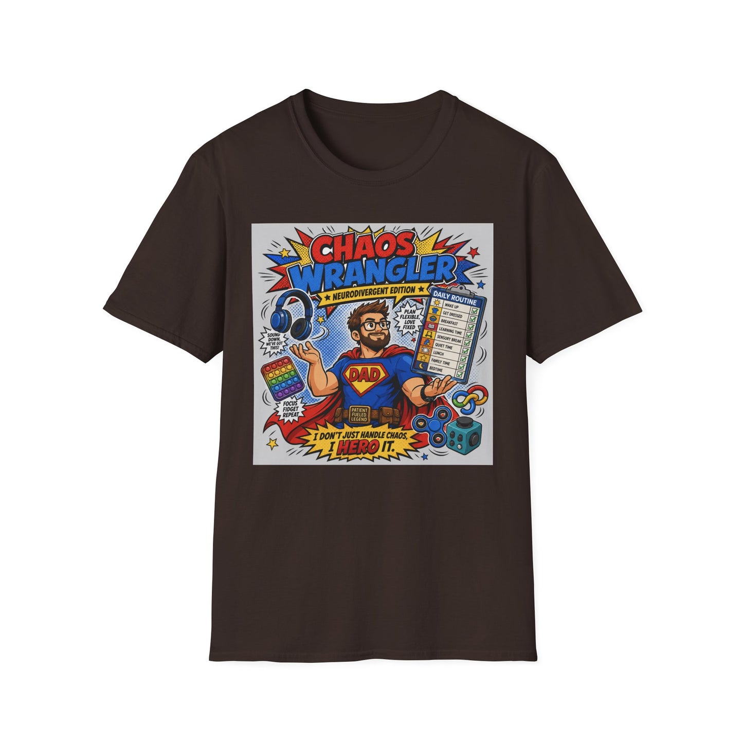 Chaos Wrangler Super Hero T Shirt