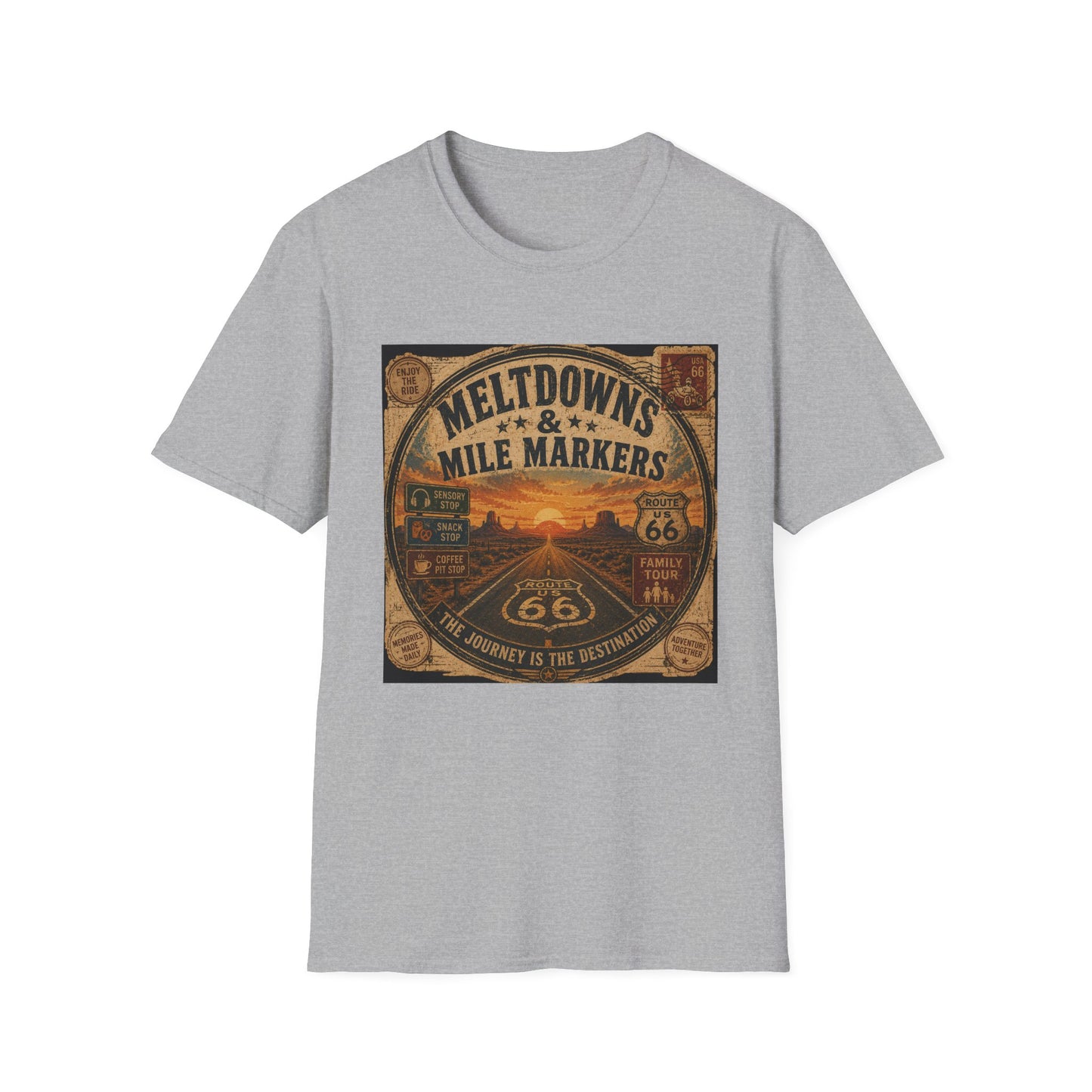 Meltdowns and Milemarkers T Shirt