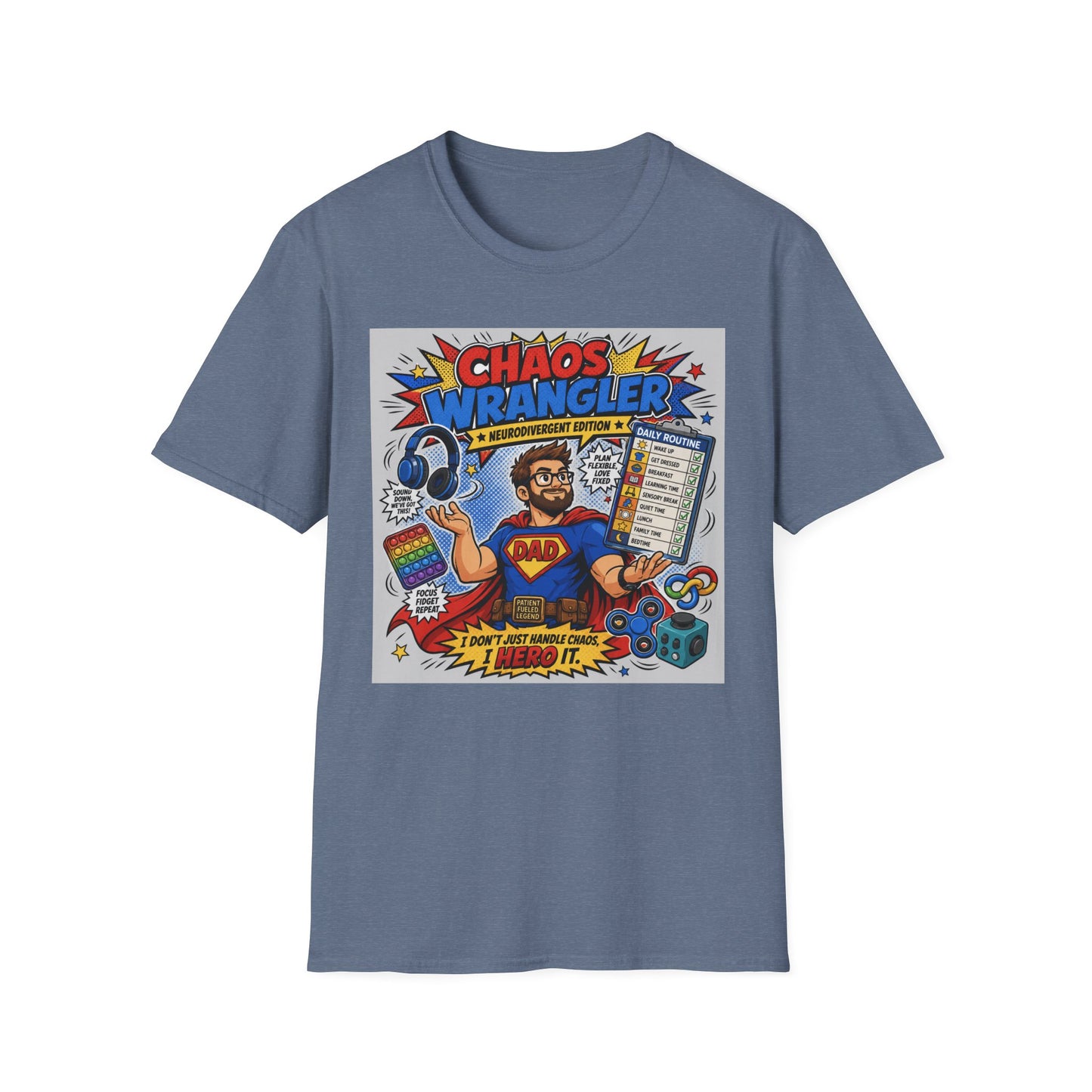 Chaos Wrangler Super Hero T Shirt