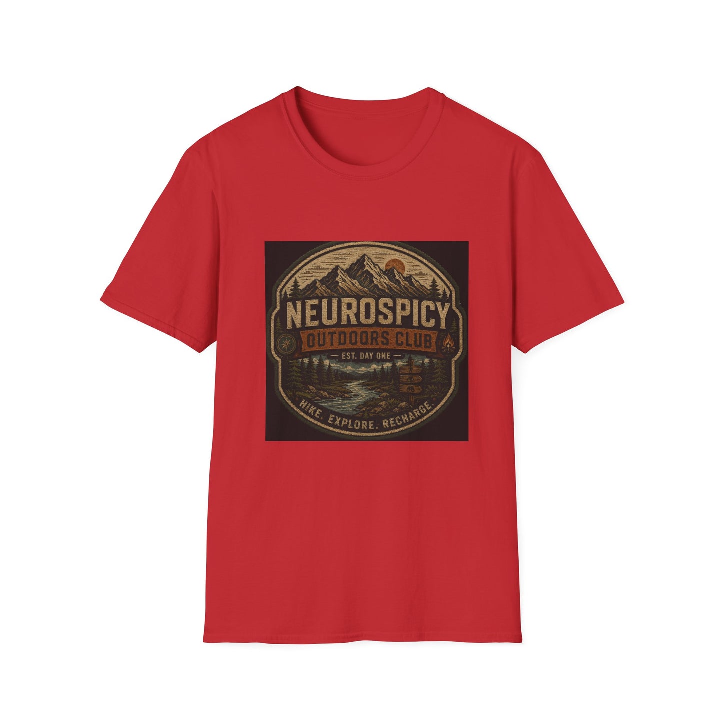 NeuroSpicy Outdoors Club T Shirt