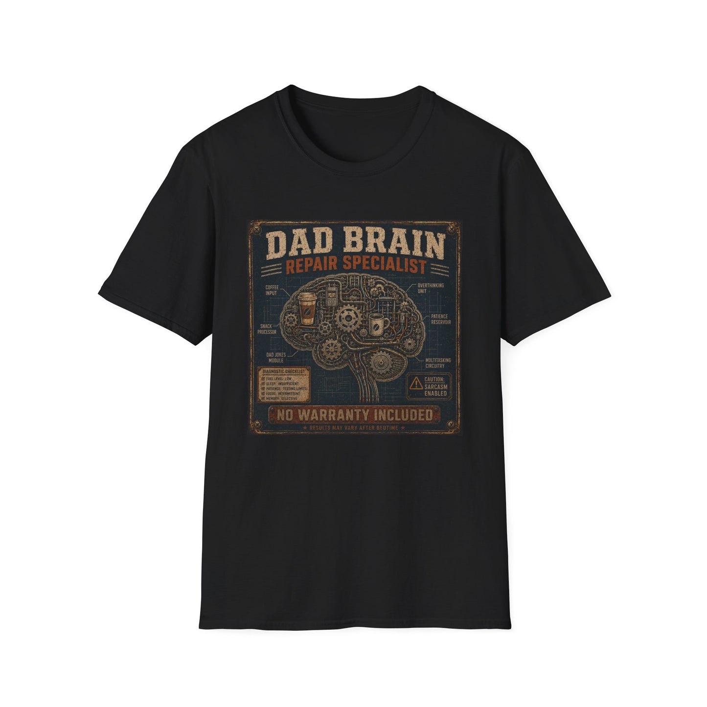 Dad Brain Repair Specialist T Shirt