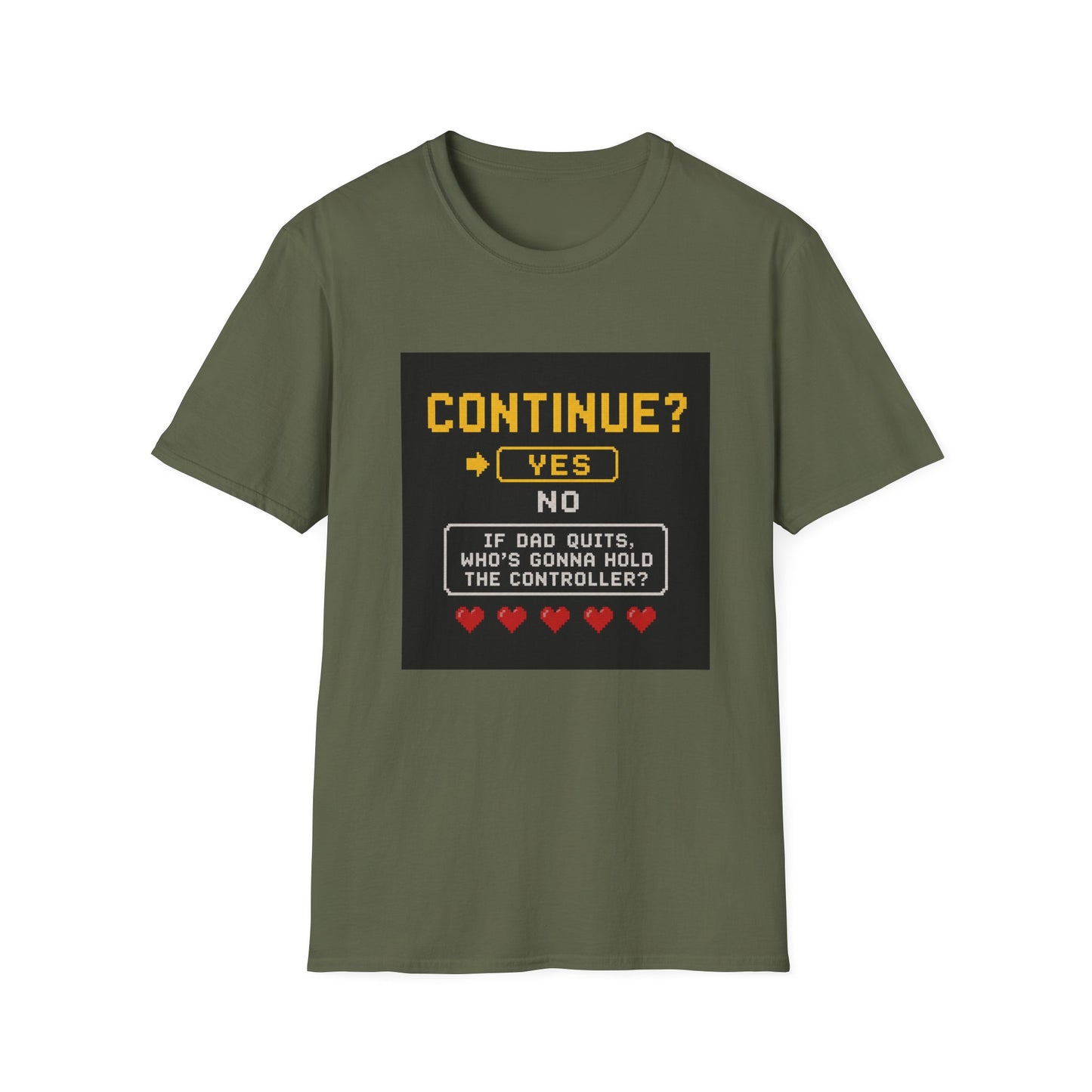 Continue Gaming Controller T Shirt