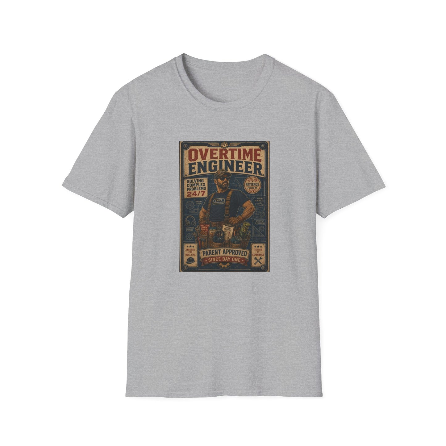 Overtime Engineer T Shirt