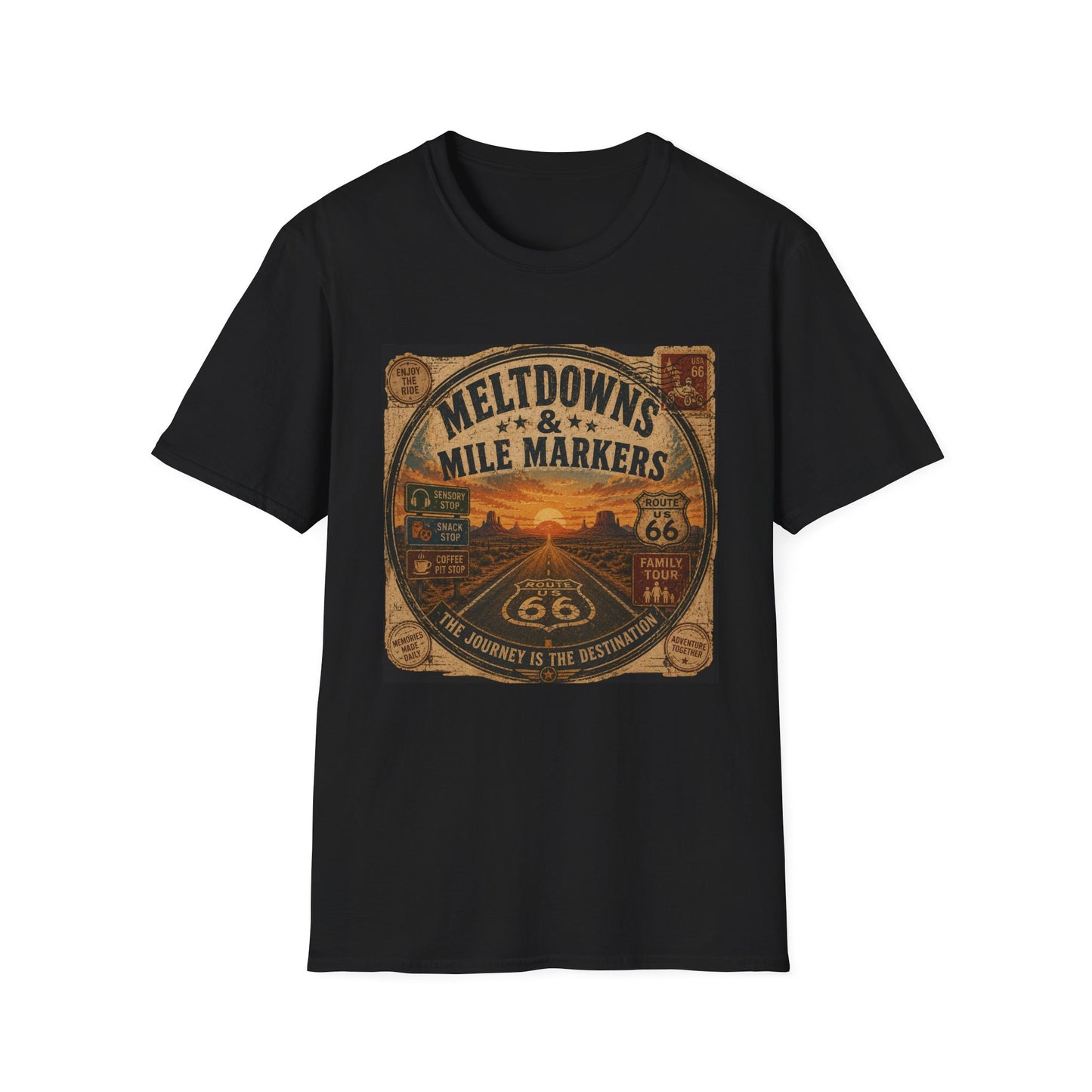 Meltdowns and Milemarkers T Shirt