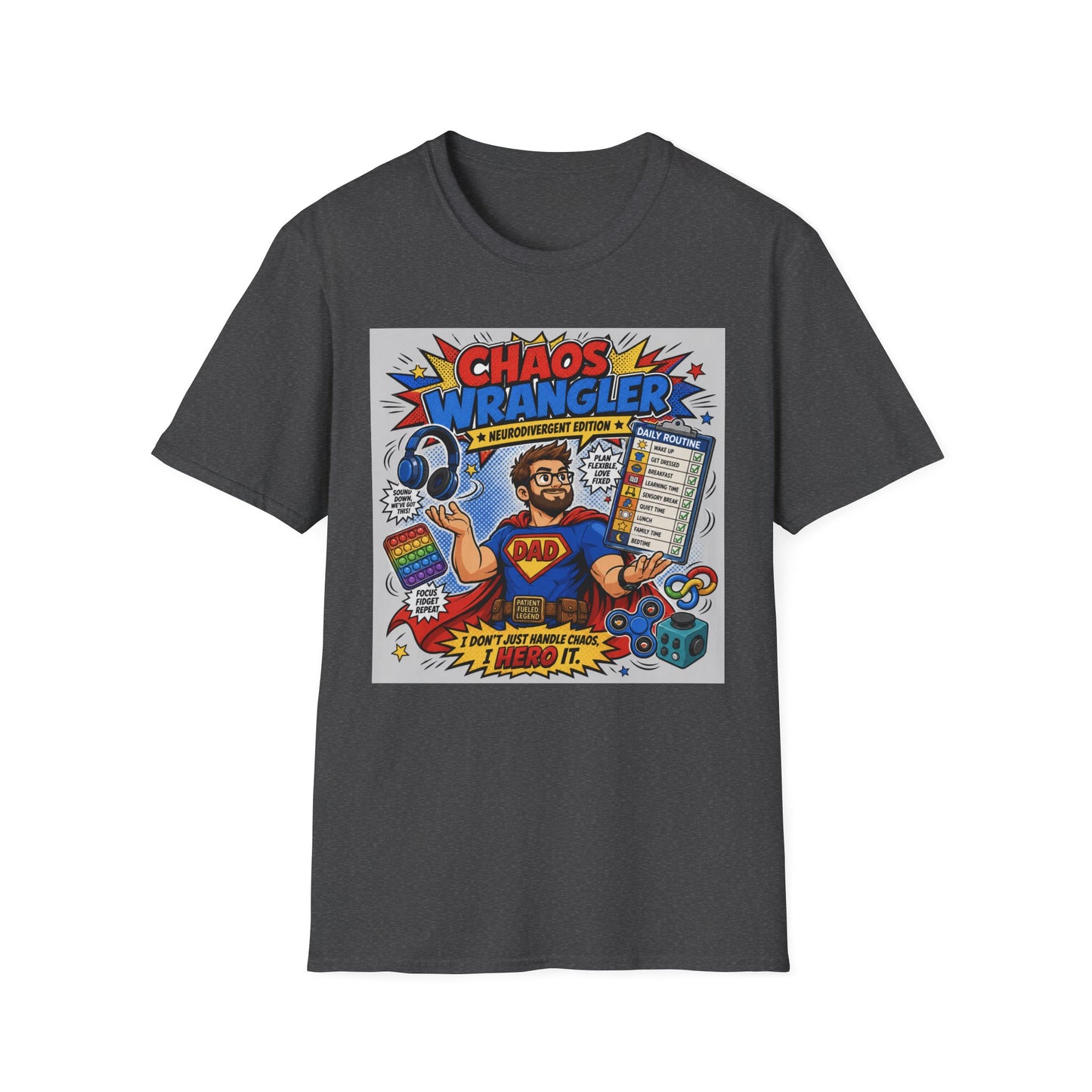 Chaos Wrangler Super Hero T Shirt