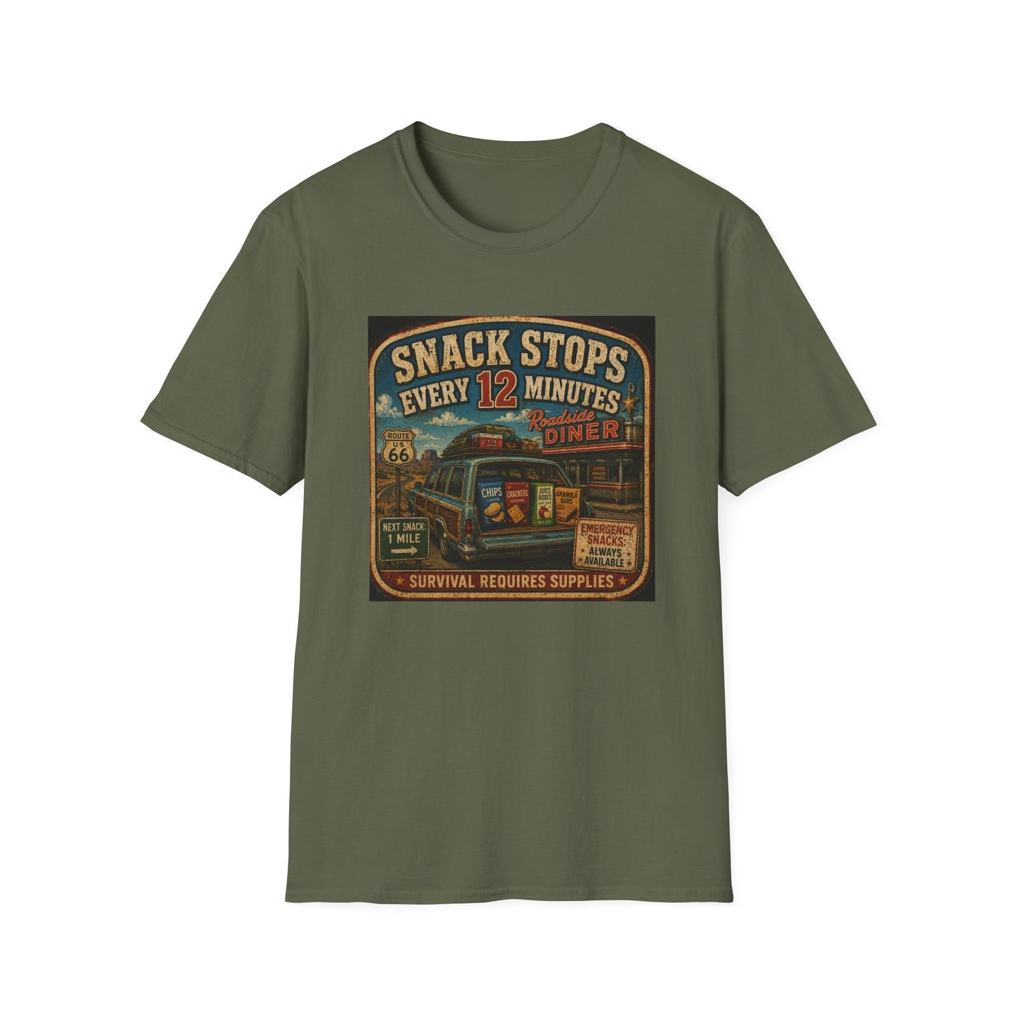 Snack Stops Every 12 minutes T Shirt