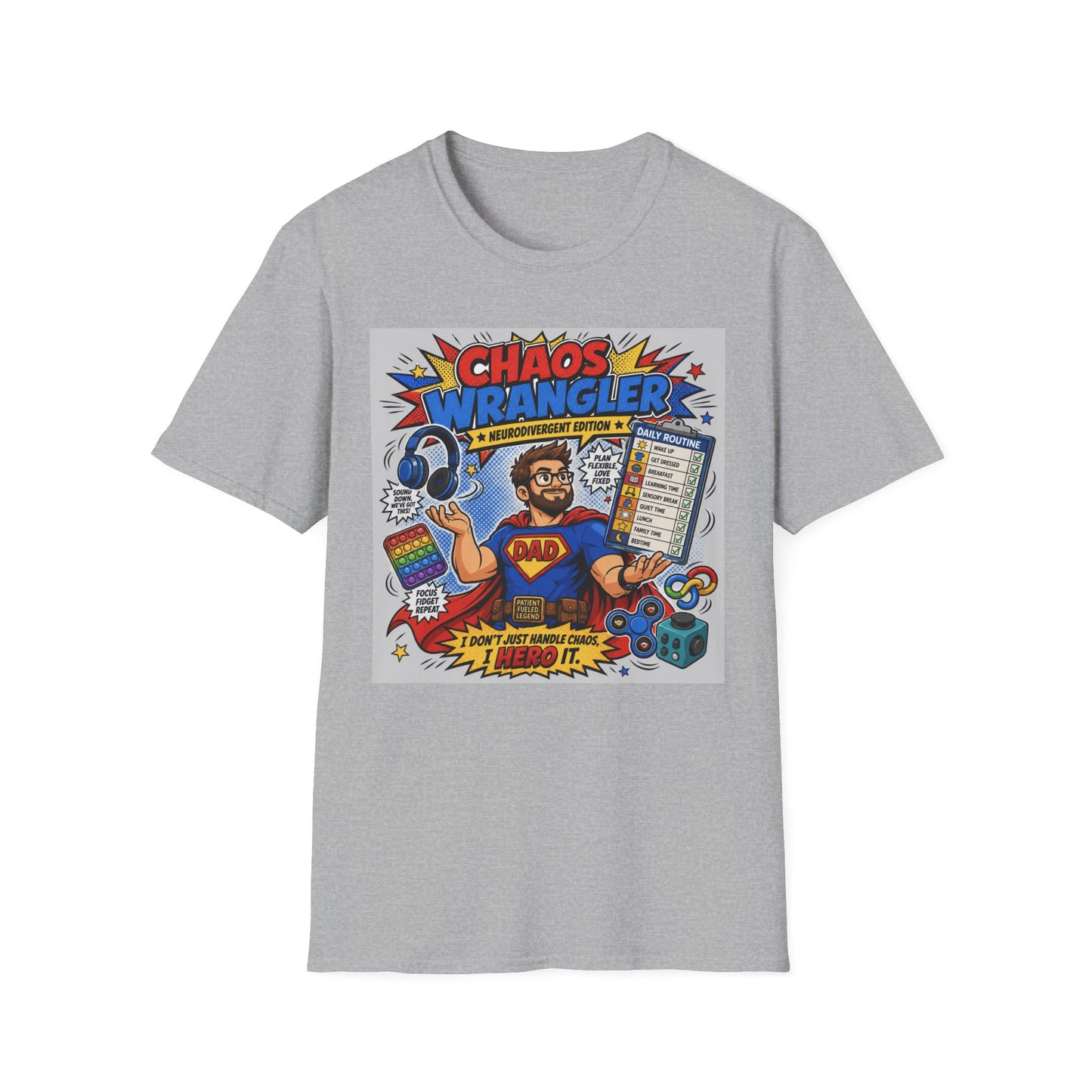 Chaos Wrangler Super Hero T Shirt
