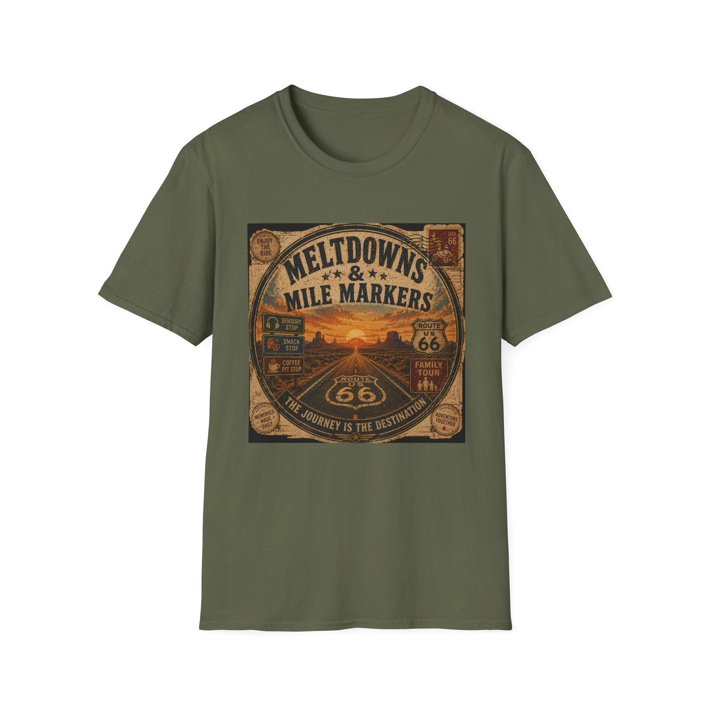 Meltdowns and Milemarkers T Shirt