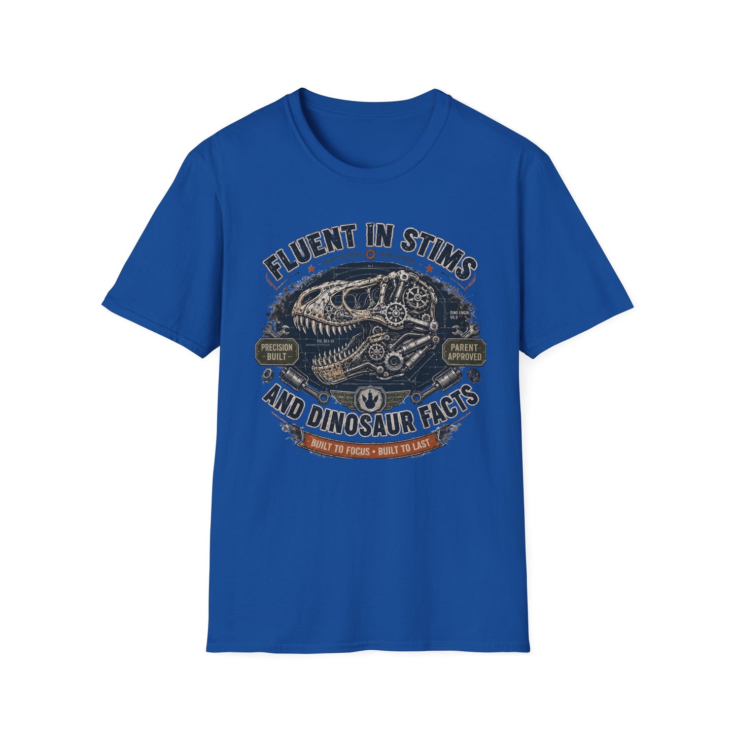 Fluent in stims and dinosaur facts Tshirt