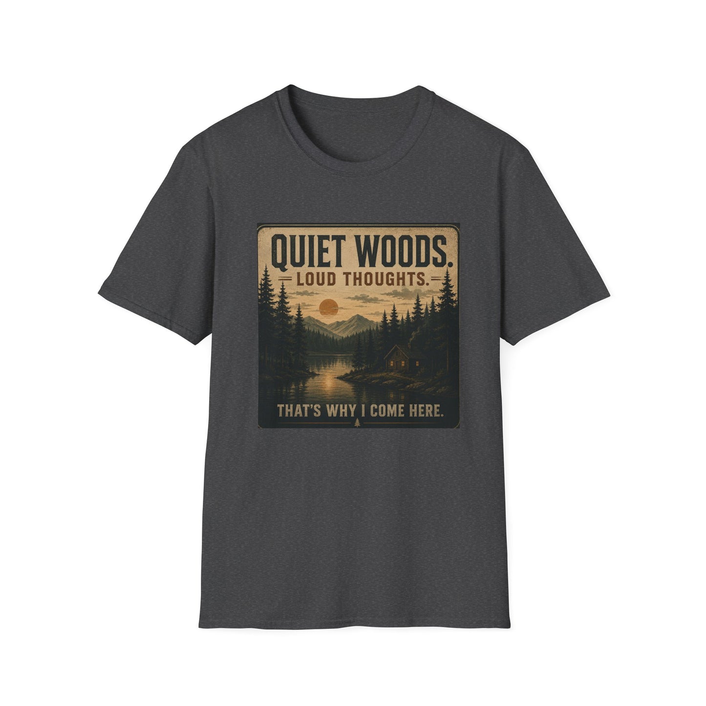 Loud Thoughts Quiet Place T Shirt