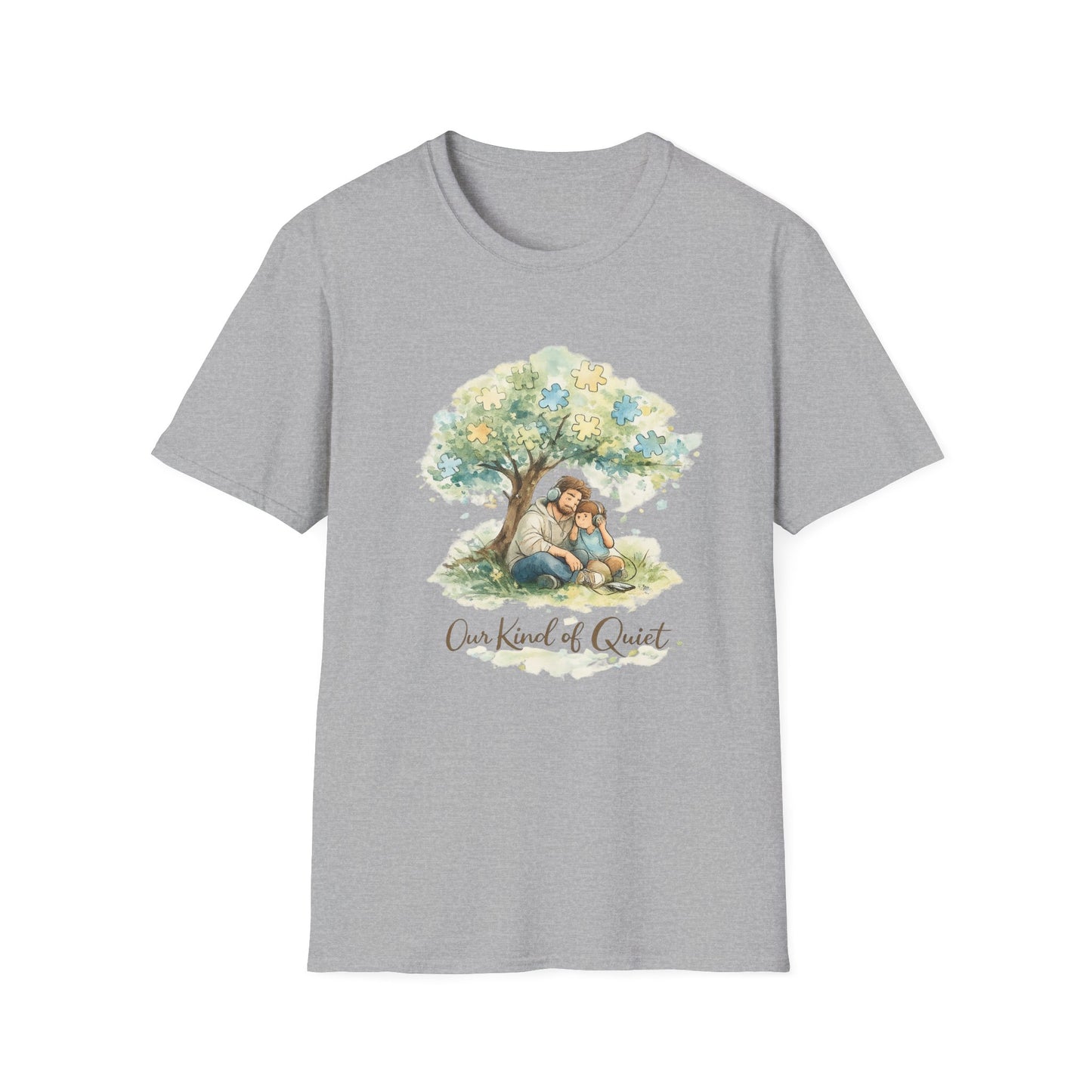 Our Kind of Quiet  Watercolor T Shirt