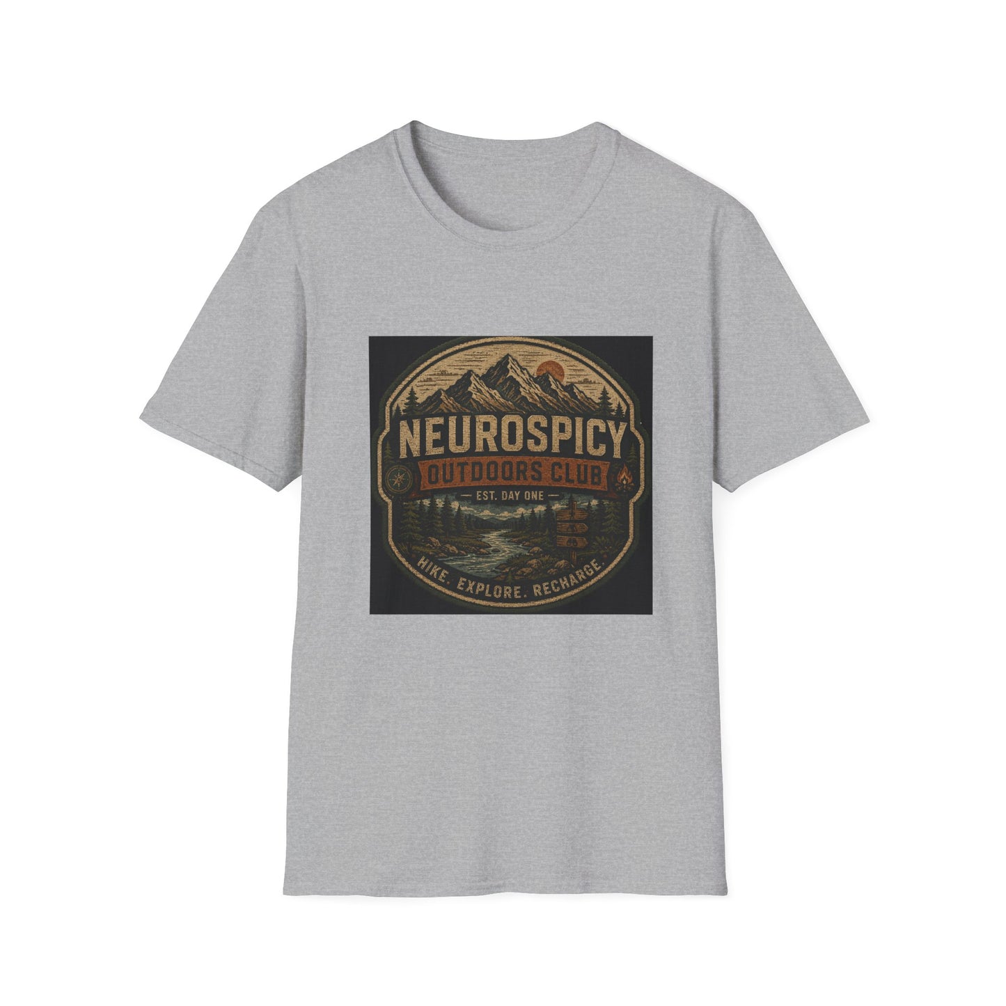 NeuroSpicy Outdoors Club T Shirt