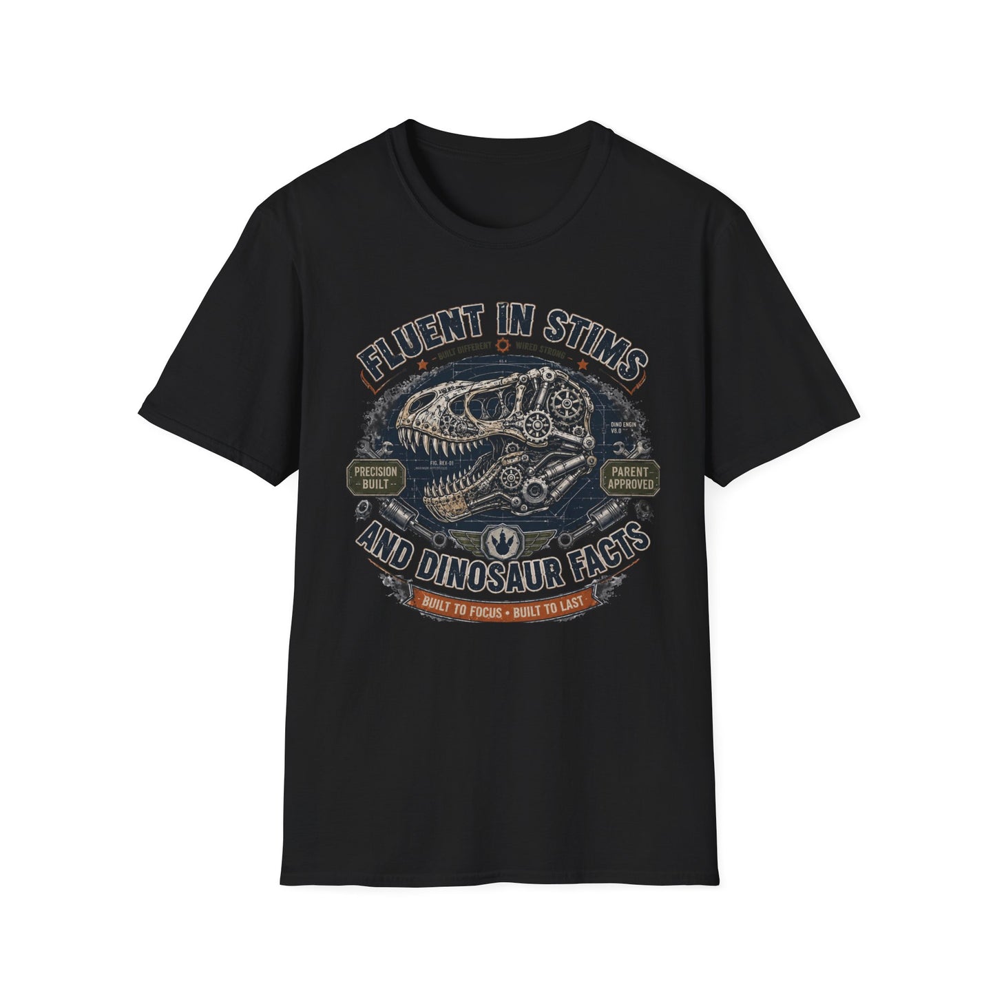 Fluent in stims and dinosaur facts Tshirt