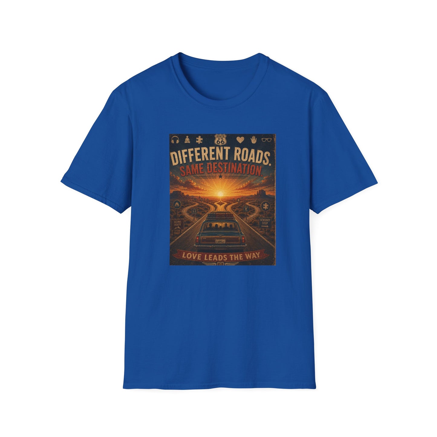 Different Roads  Same Destination T Shirt