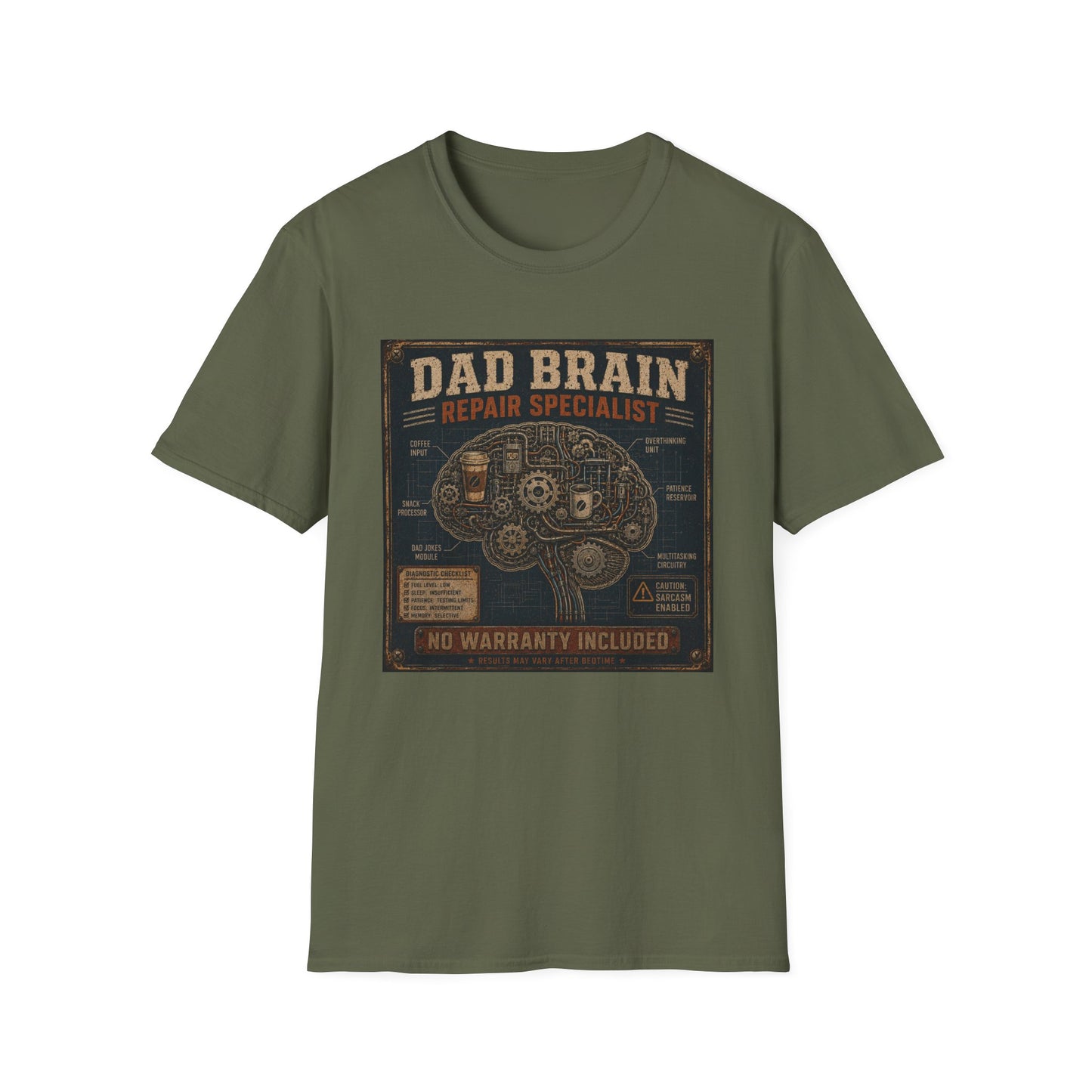 Dad Brain Repair Specialist T Shirt