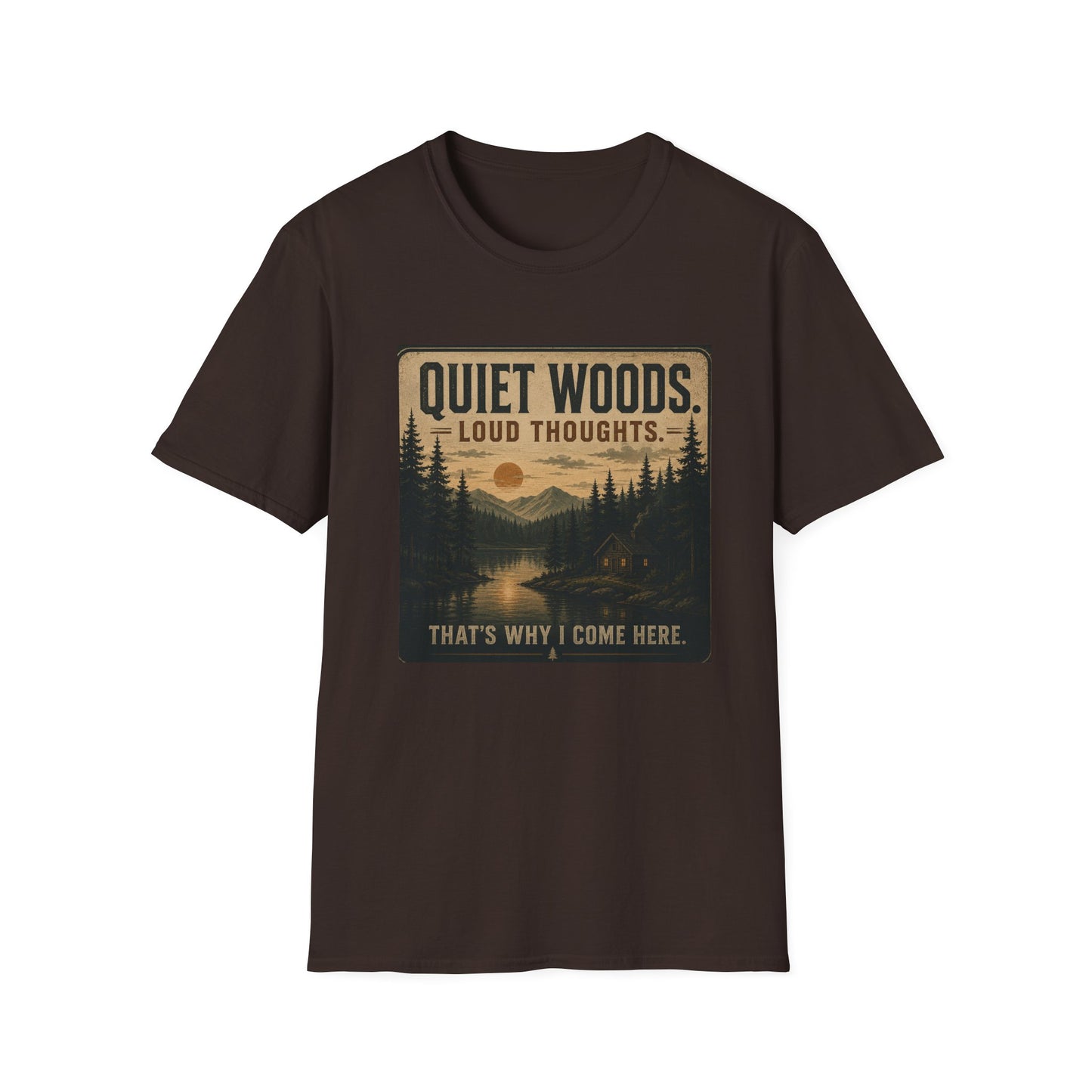 Loud Thoughts Quiet Place T Shirt