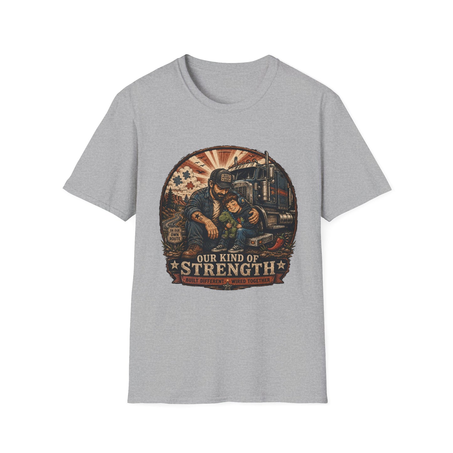 Our Kind of Strength Trucker T Shirt