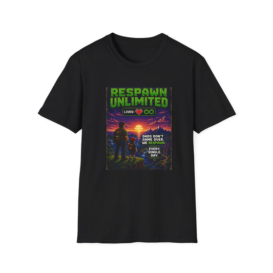 Respawn Dad 8bit T Shirt