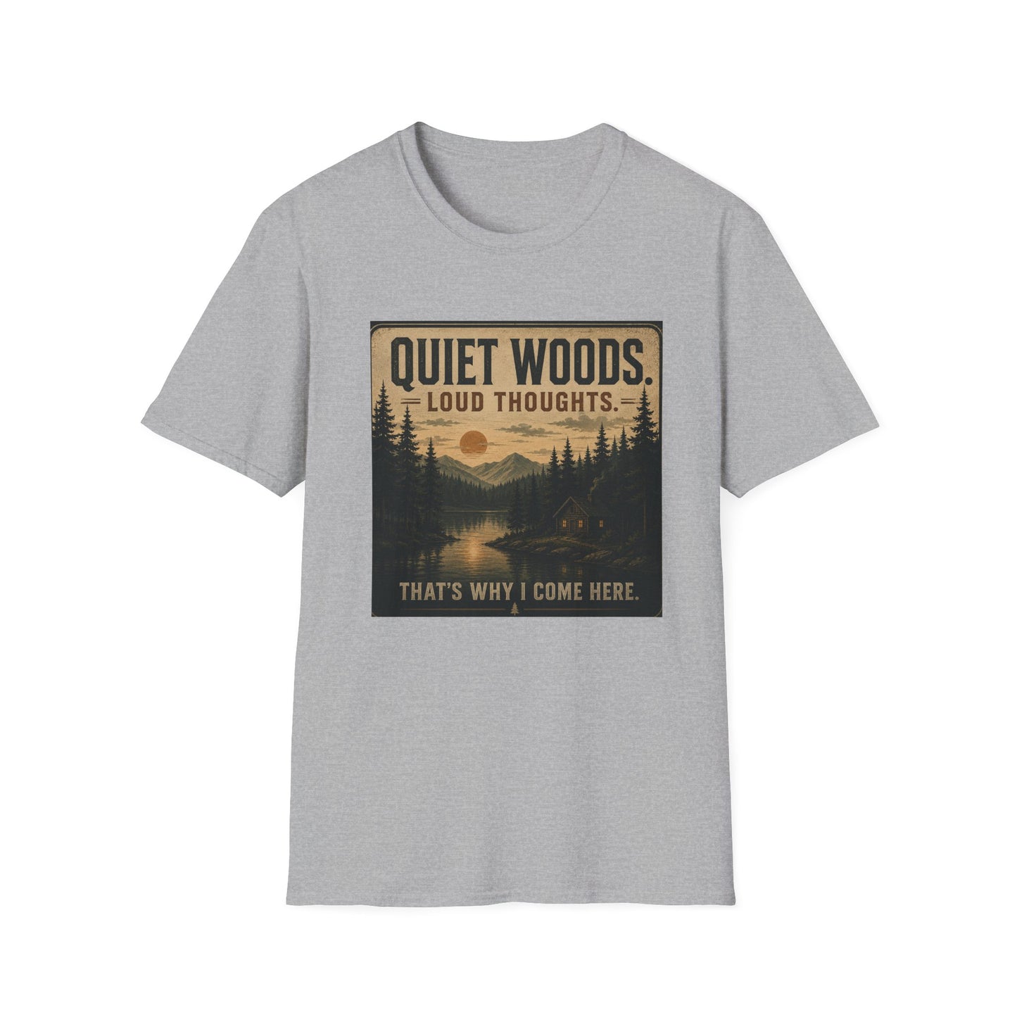 Loud Thoughts Quiet Place T Shirt