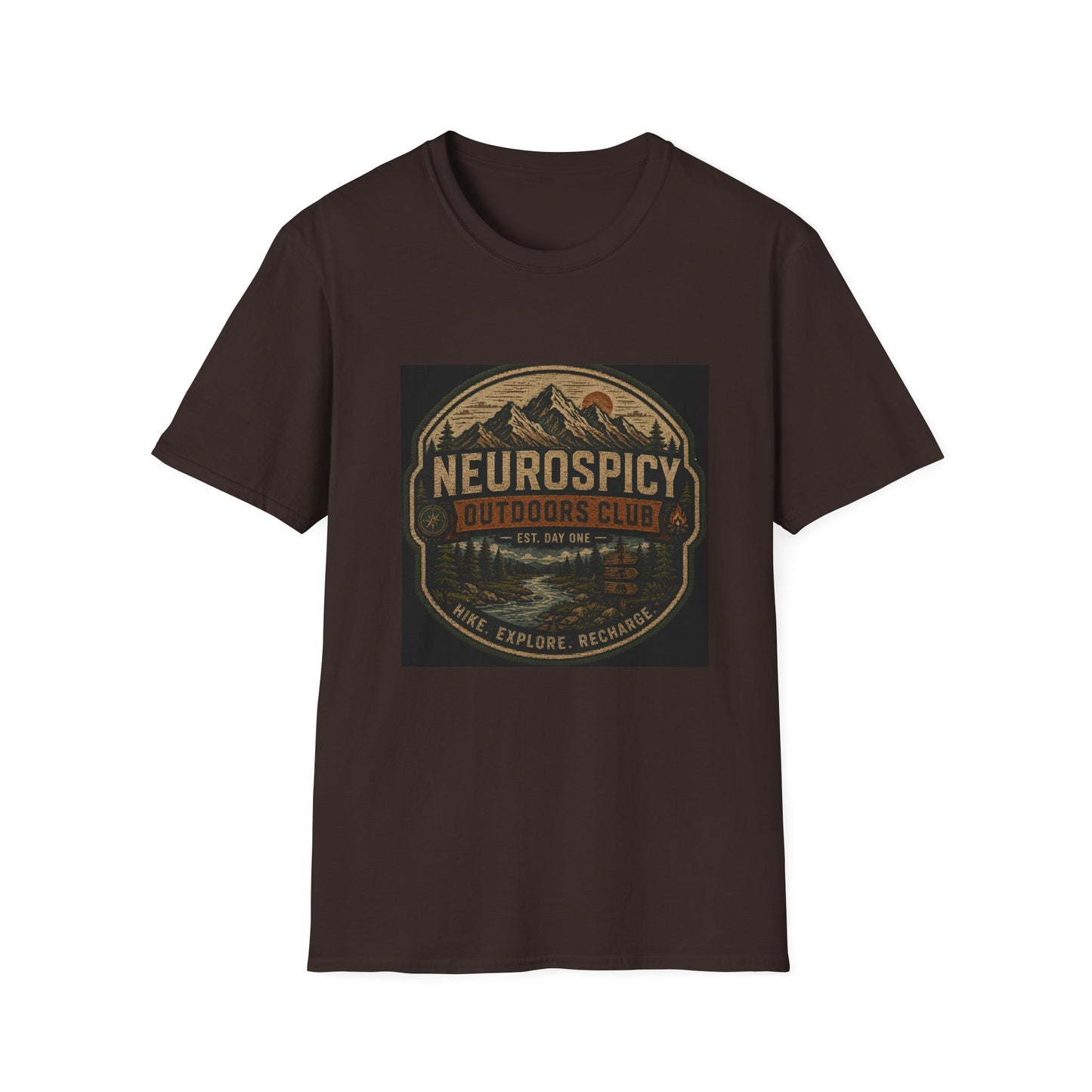 NeuroSpicy Outdoors Club T Shirt