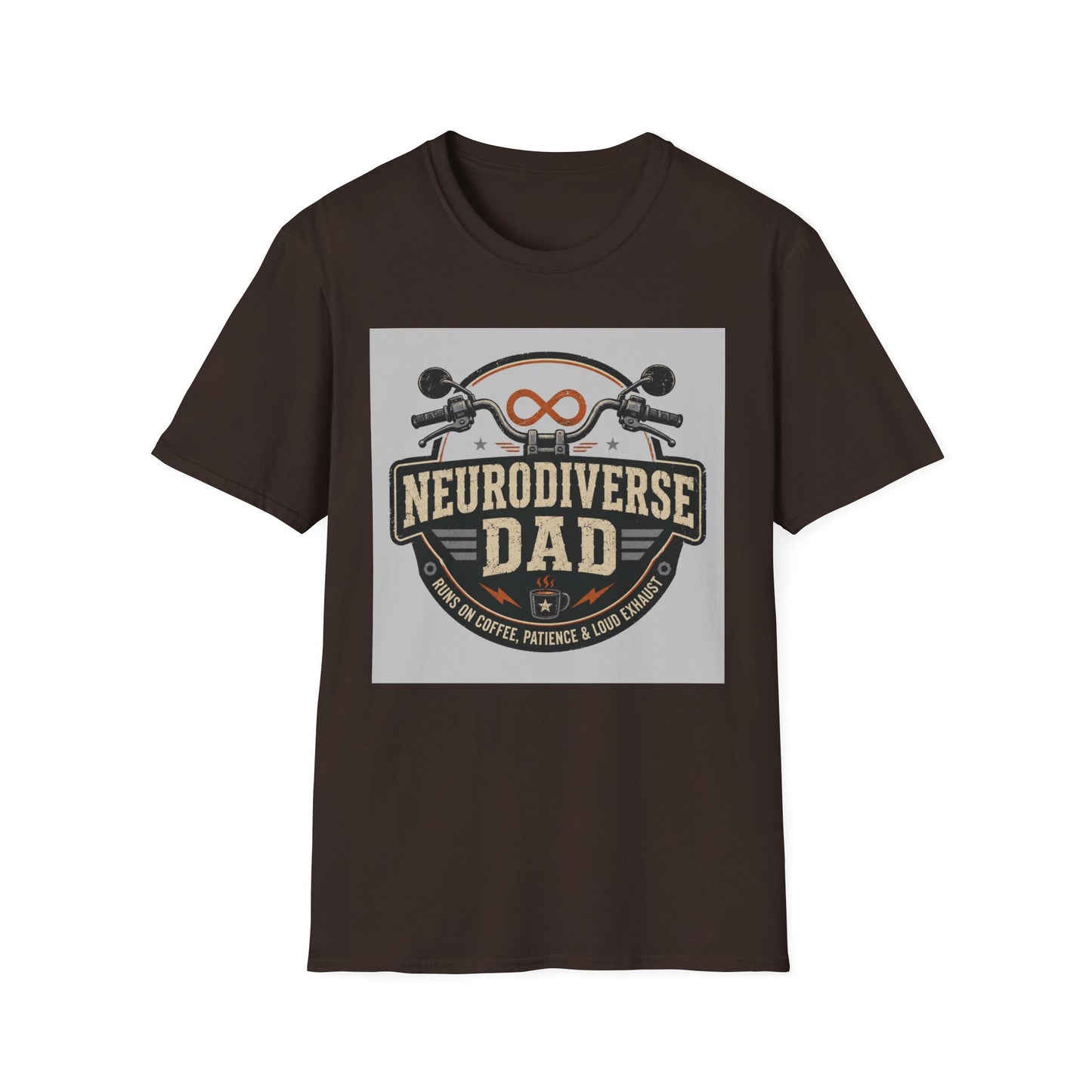 Neurodiverse Dad Motorbike T Shirt