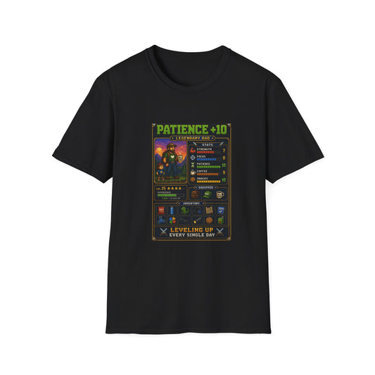 Patience +10 8bit Tshirt