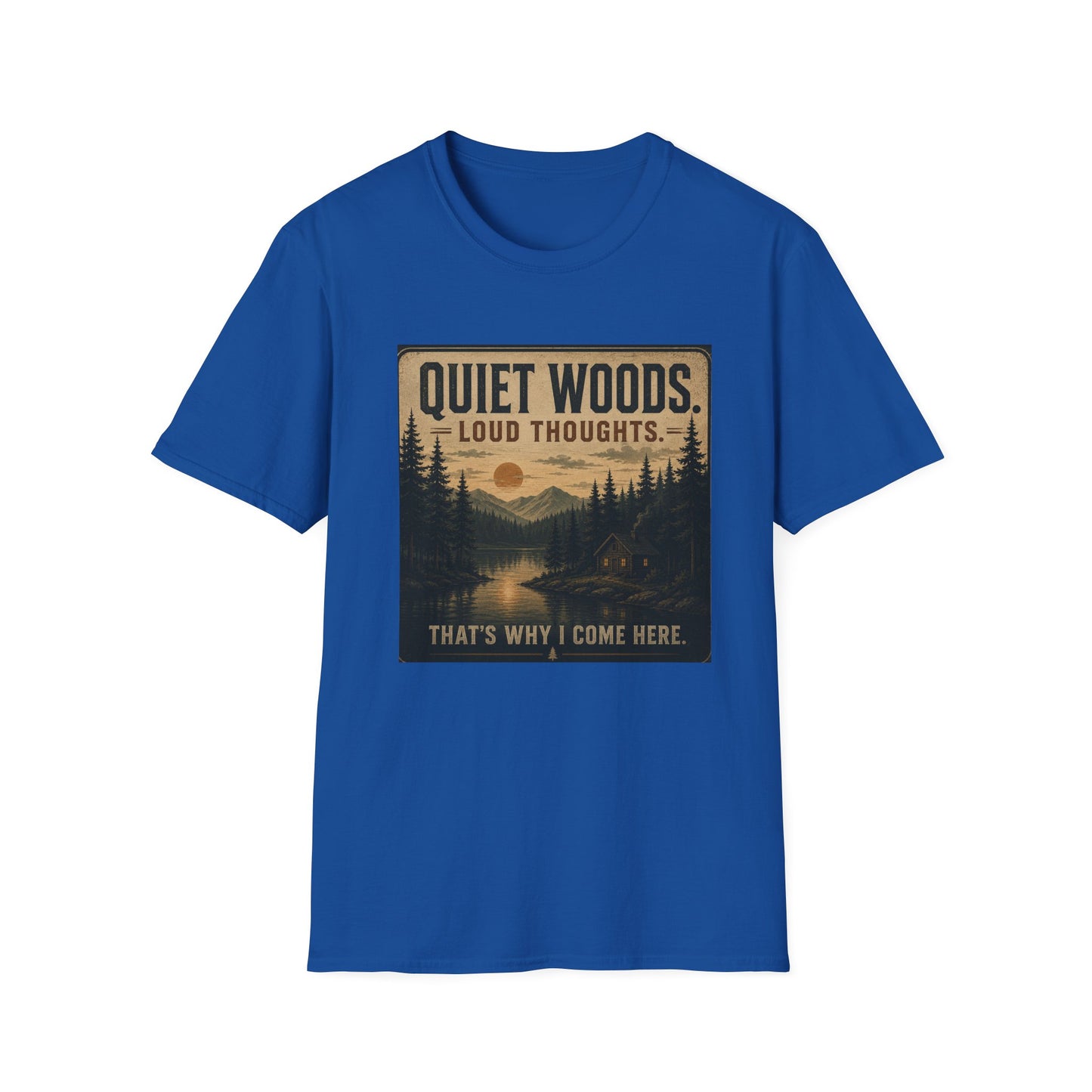 Loud Thoughts Quiet Place T Shirt