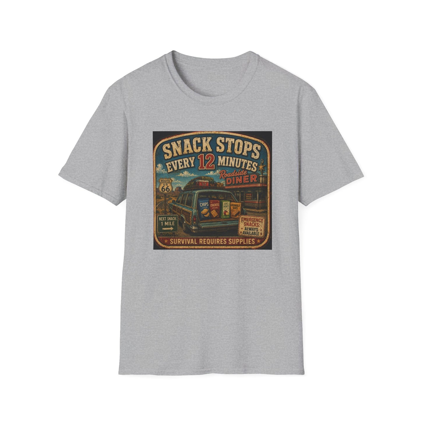 Snack Stops Every 12 minutes T Shirt