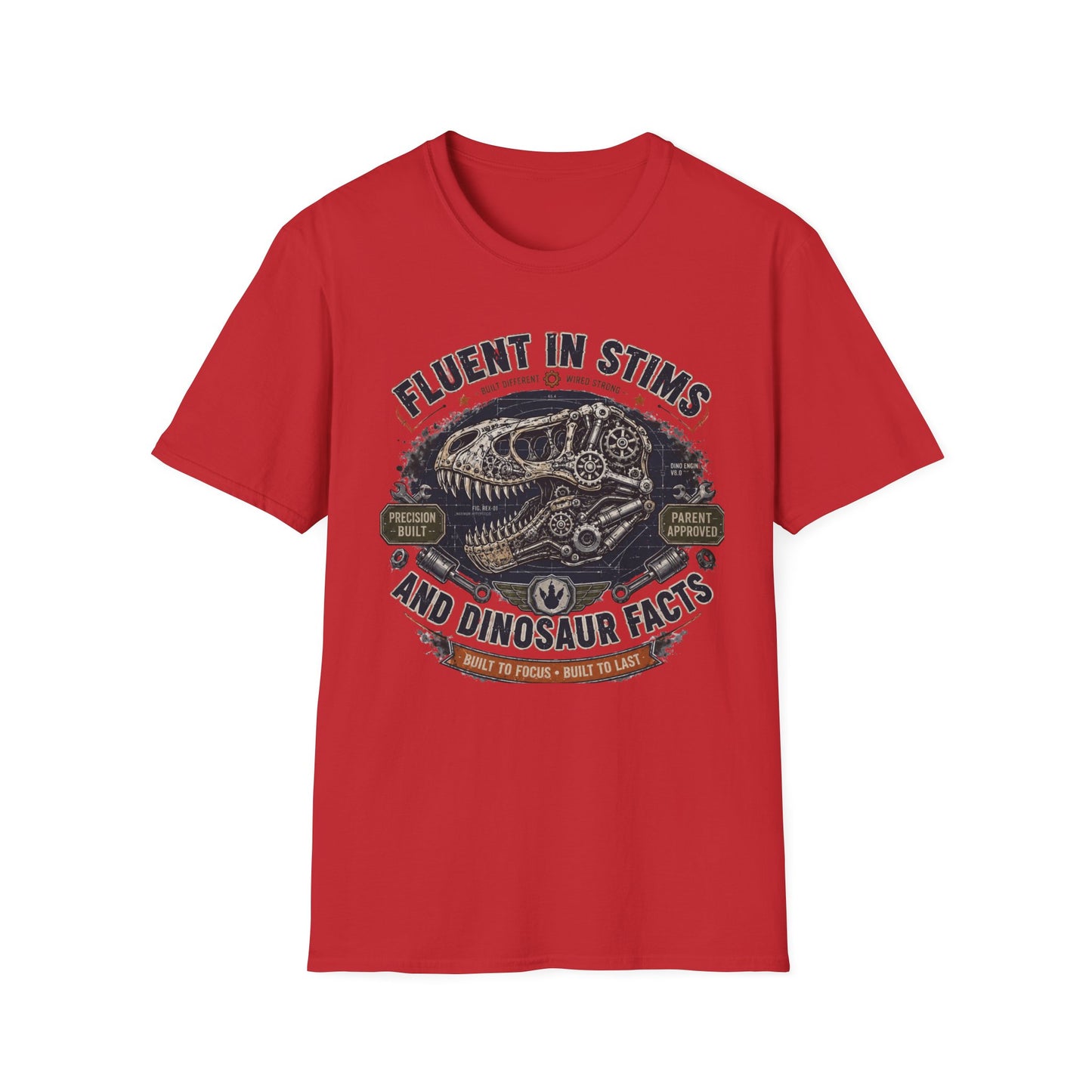 Fluent in stims and dinosaur facts Tshirt