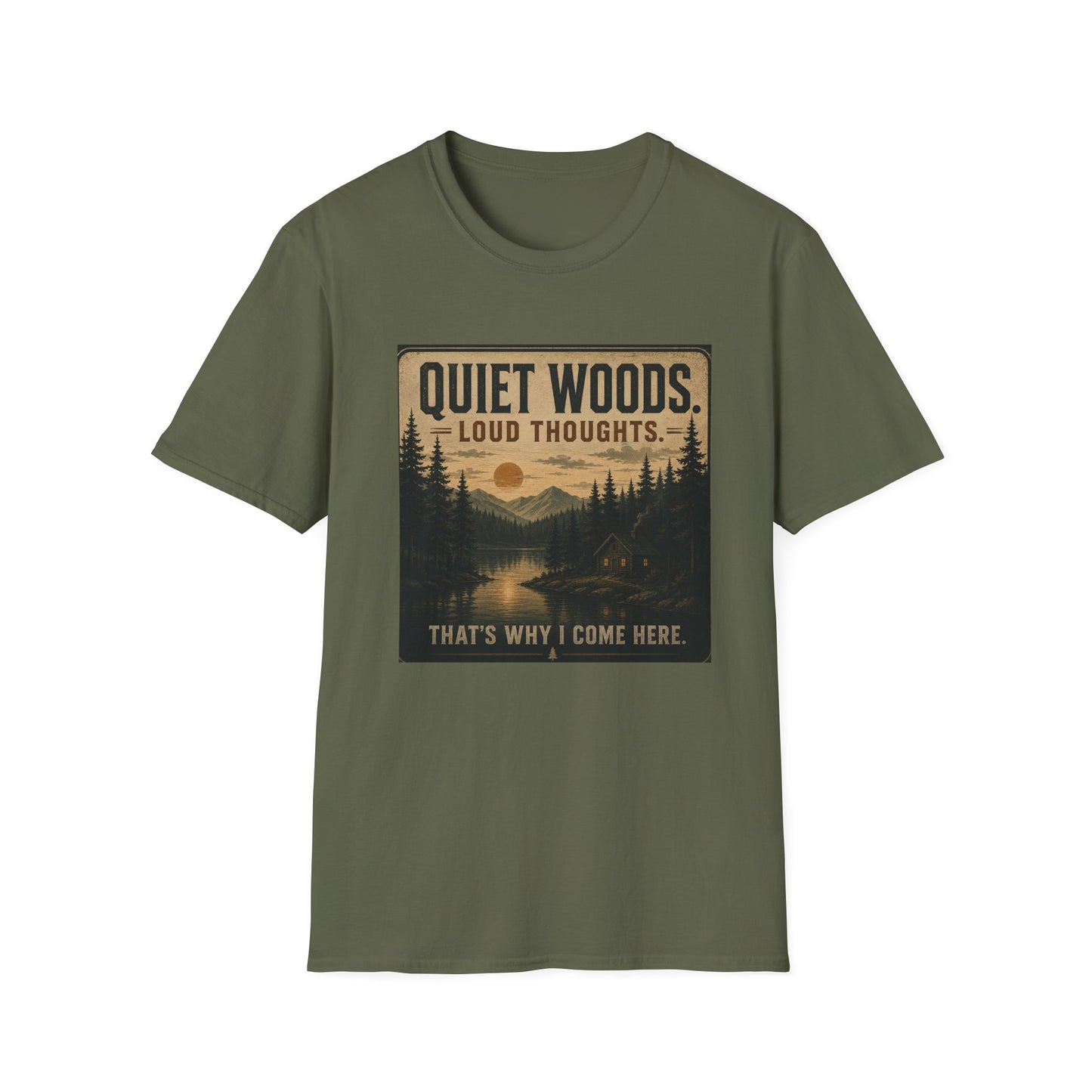 Loud Thoughts Quiet Place T Shirt