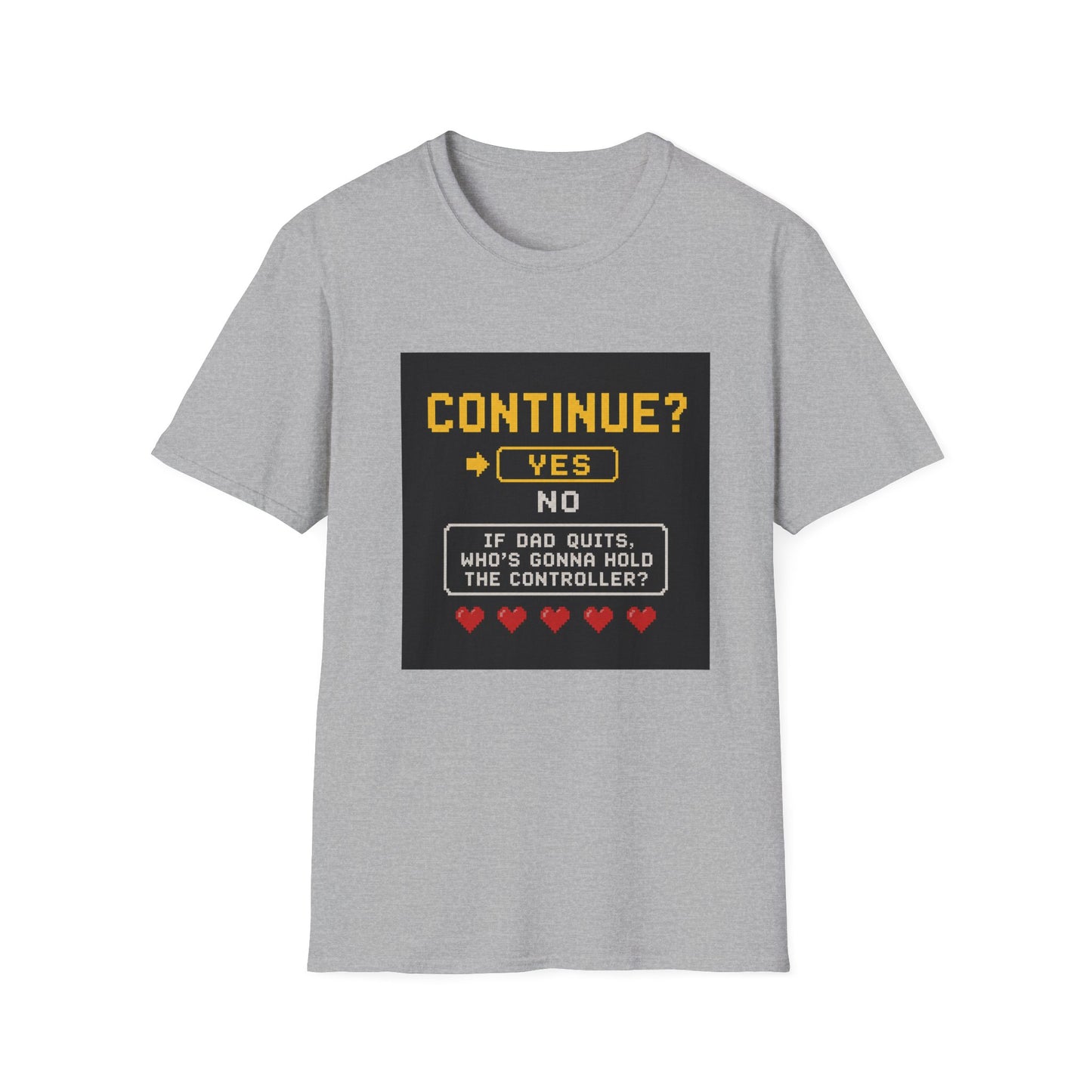 Continue Gaming Controller T Shirt