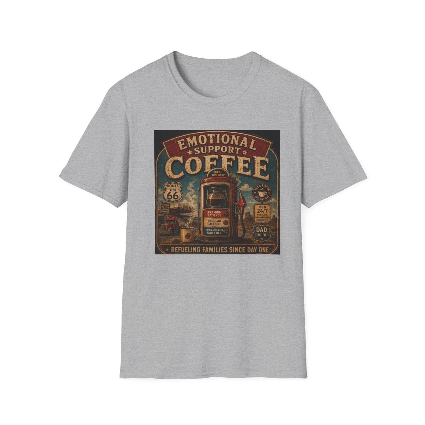 Emotional Support Coffee T Shirt