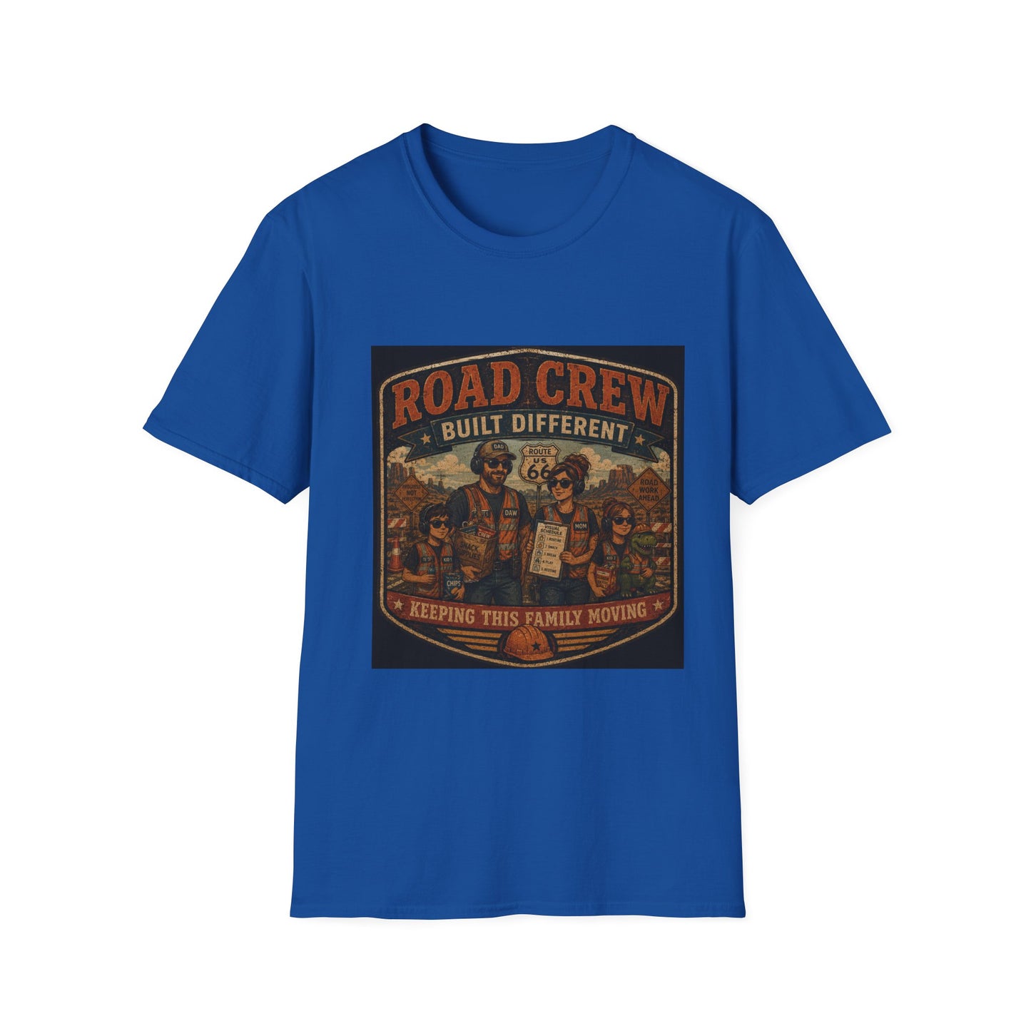 Road Crew Built Different T Shirt