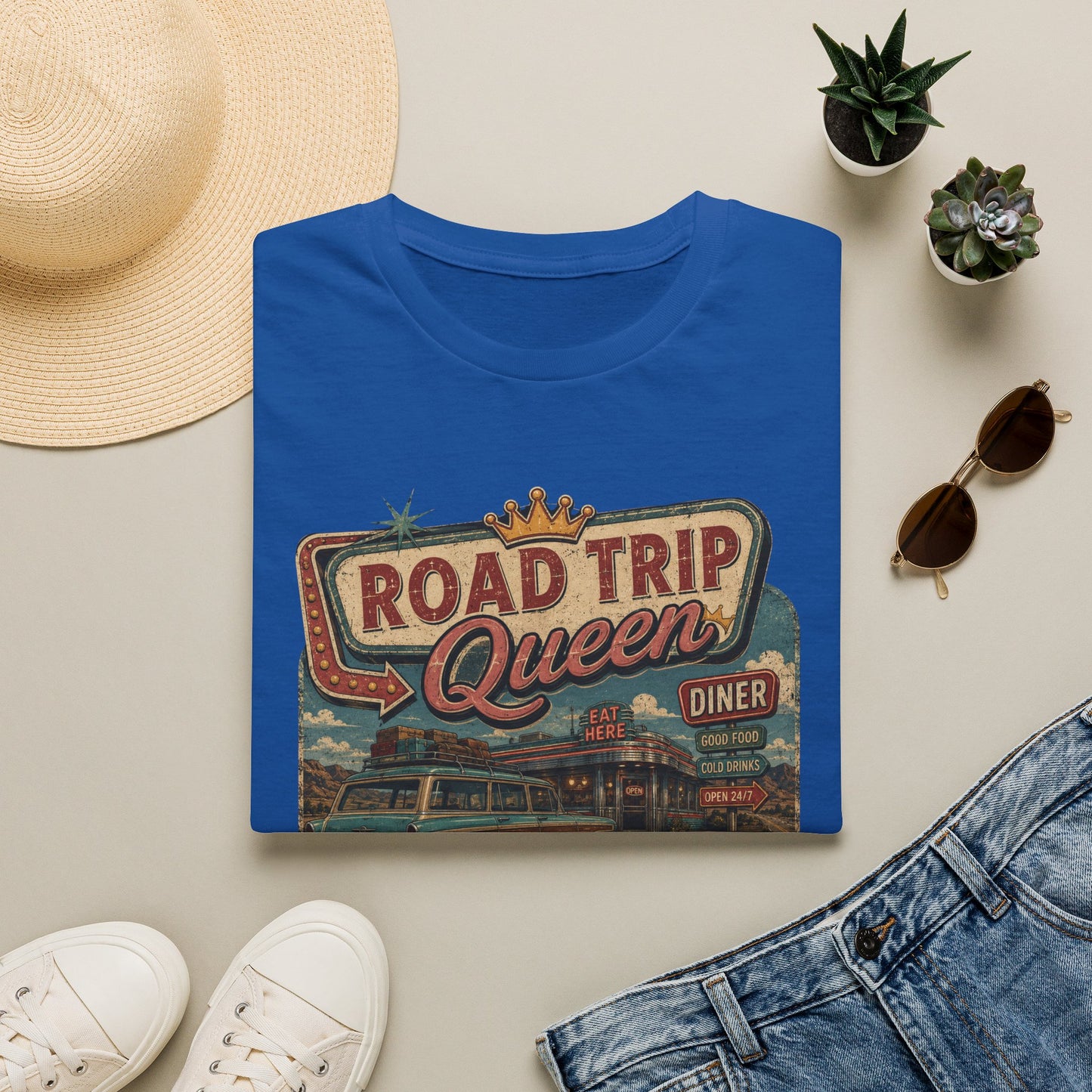 Road Trip Queen Packed SnacksT Shirt