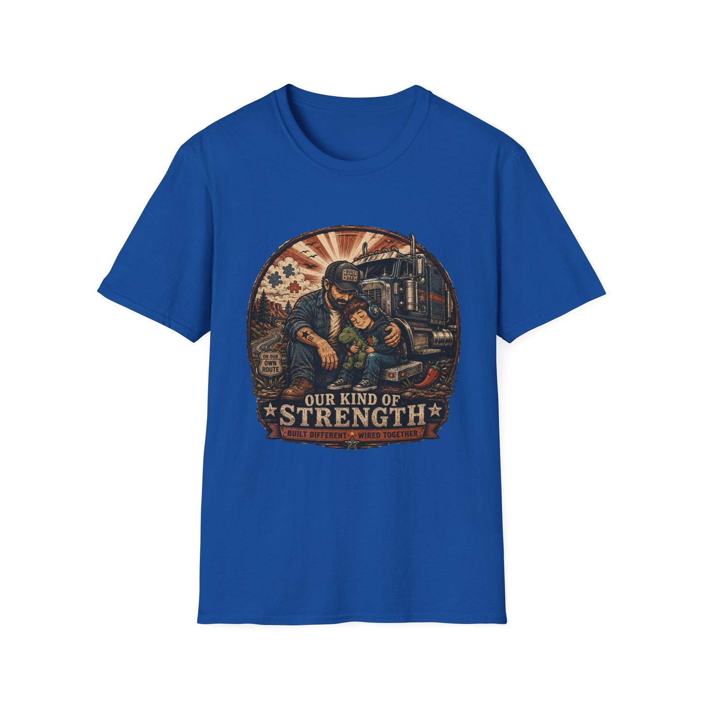 Our Kind of Strength Trucker T Shirt