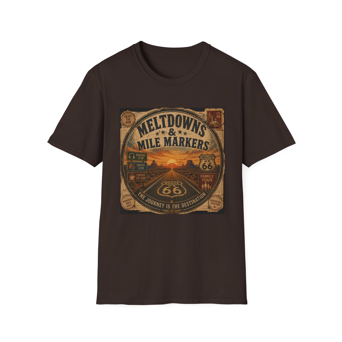 Meltdowns and Milemarkers T Shirt