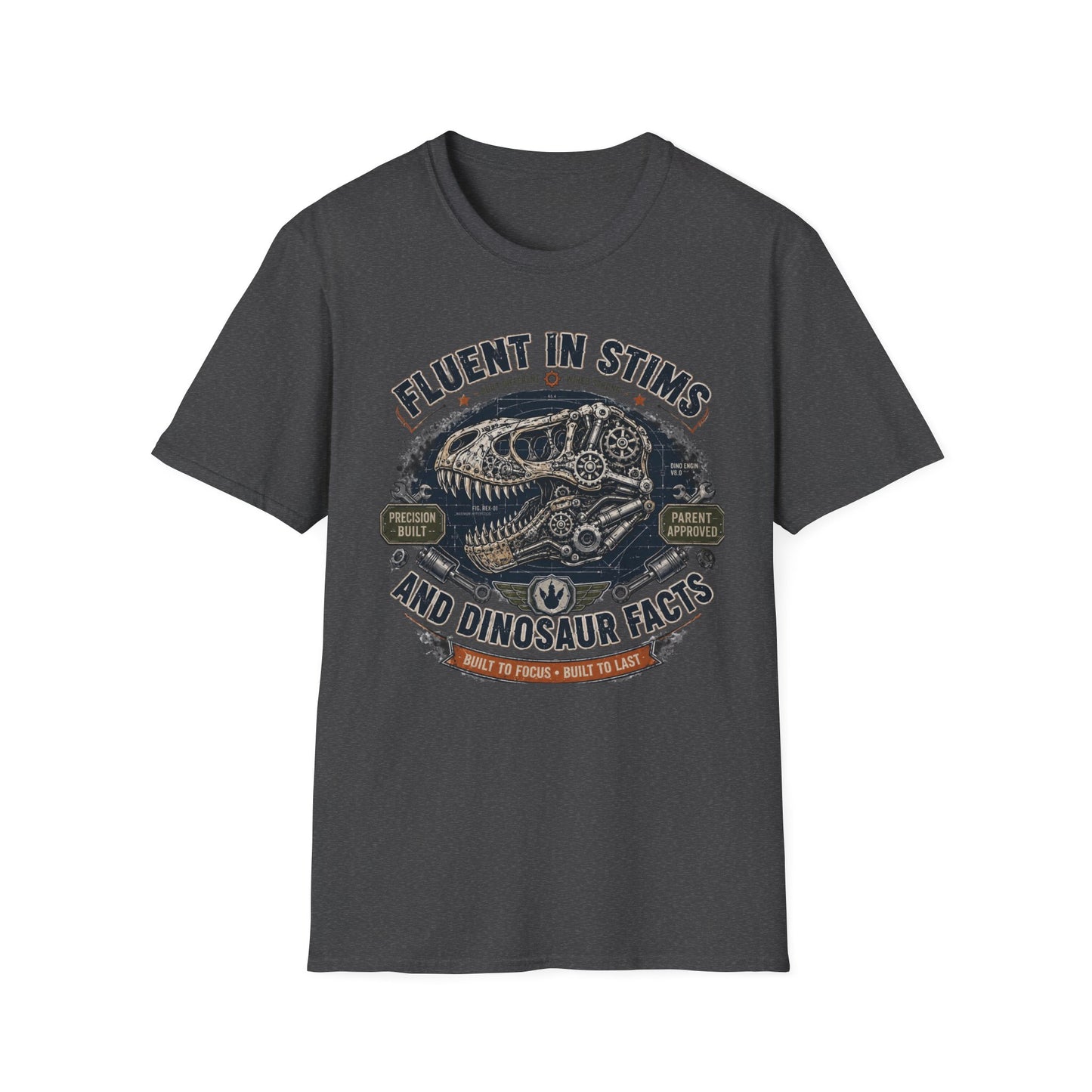 Fluent in stims and dinosaur facts Tshirt