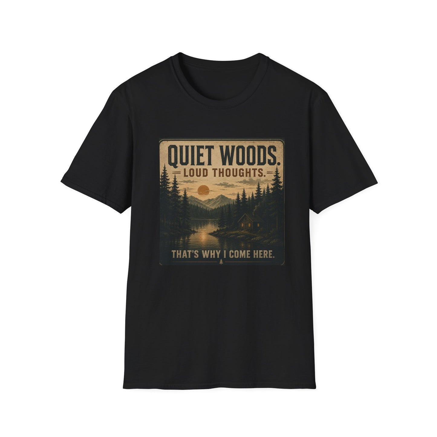 Loud Thoughts Quiet Place T Shirt