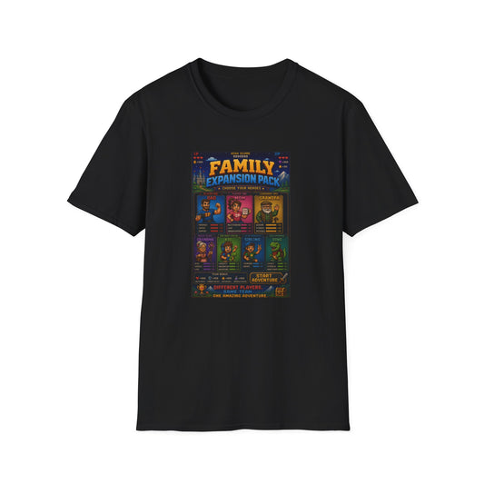 Family Expansion Pack 8 bit T Shirt