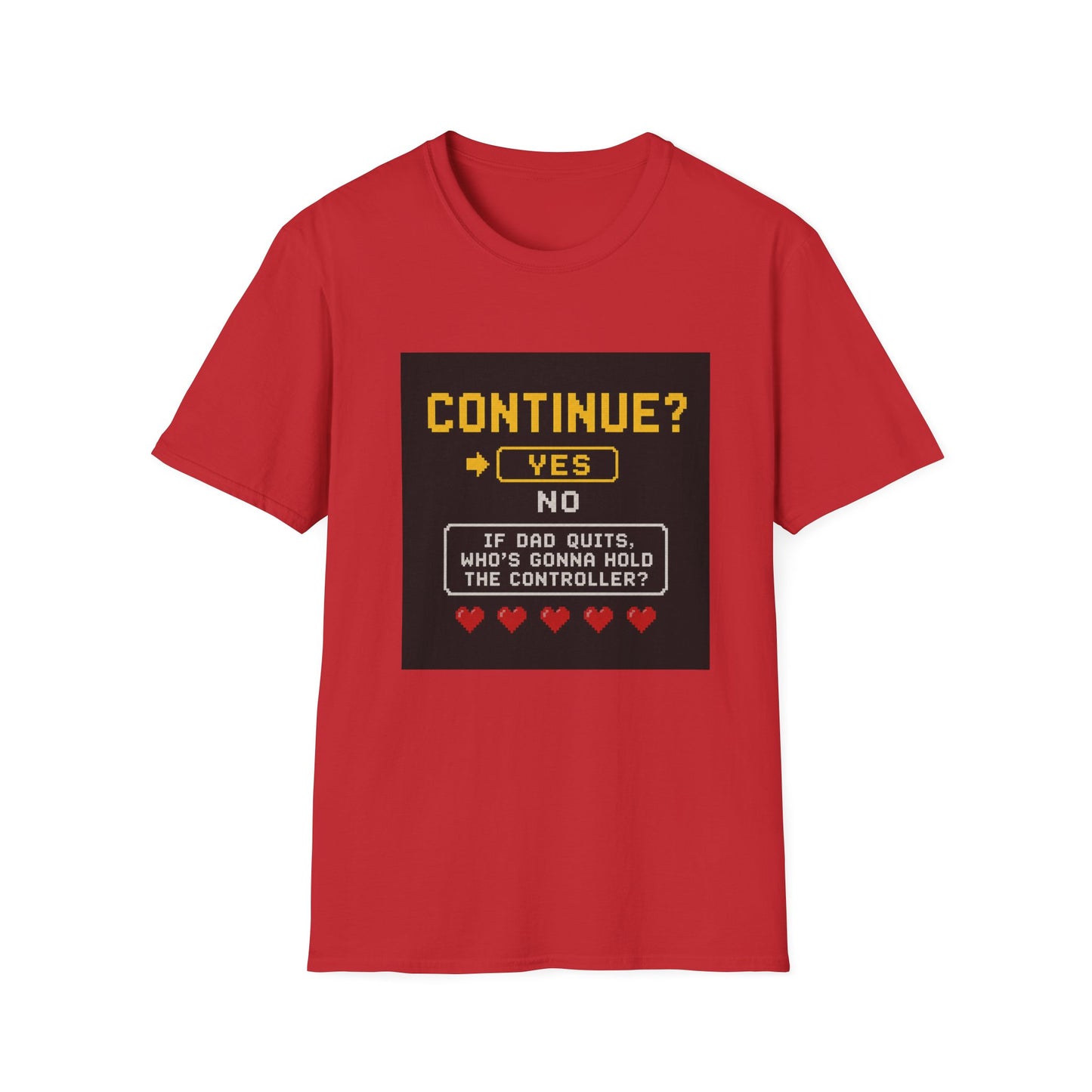 Continue Gaming Controller T Shirt