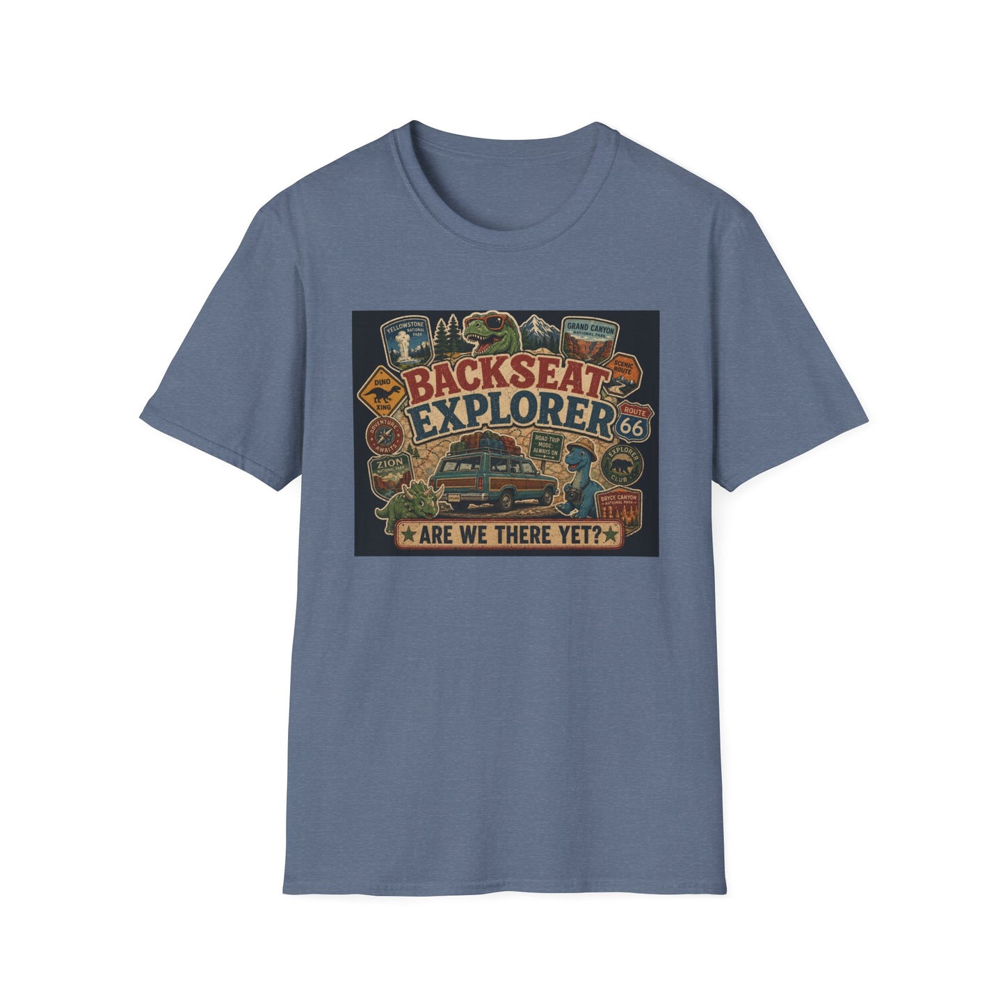 Back Seat Explorer Are we there yet? T Shirt