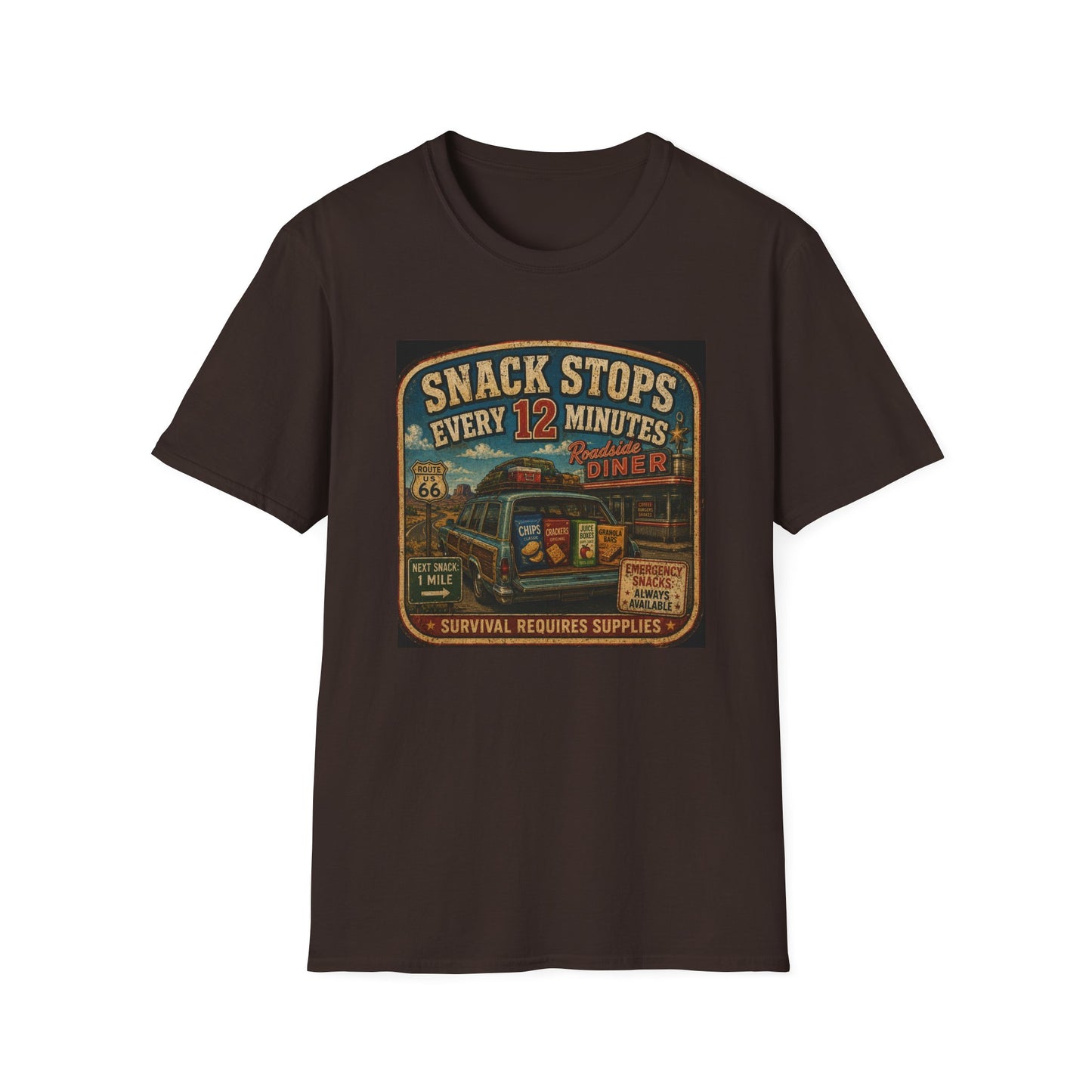 Snack Stops Every 12 minutes T Shirt