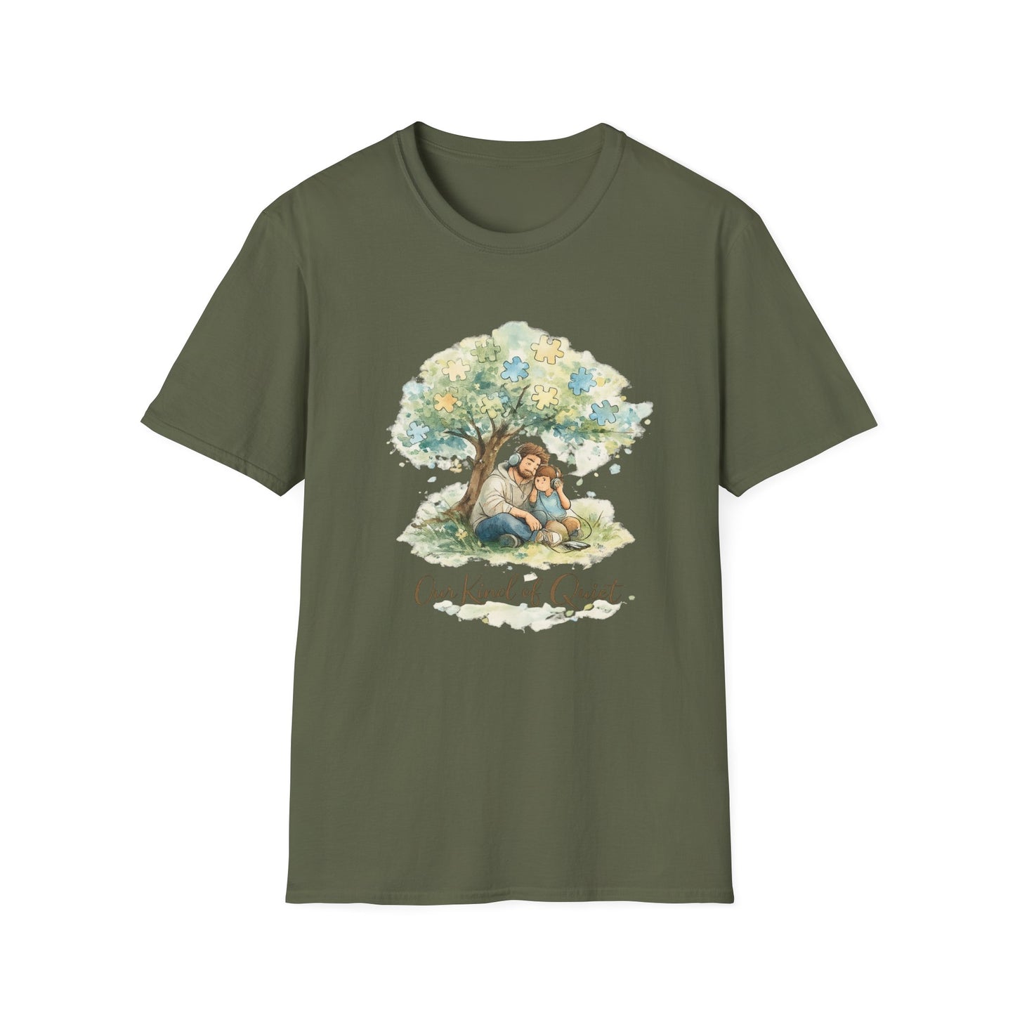 Our Kind of Quiet  Watercolor T Shirt
