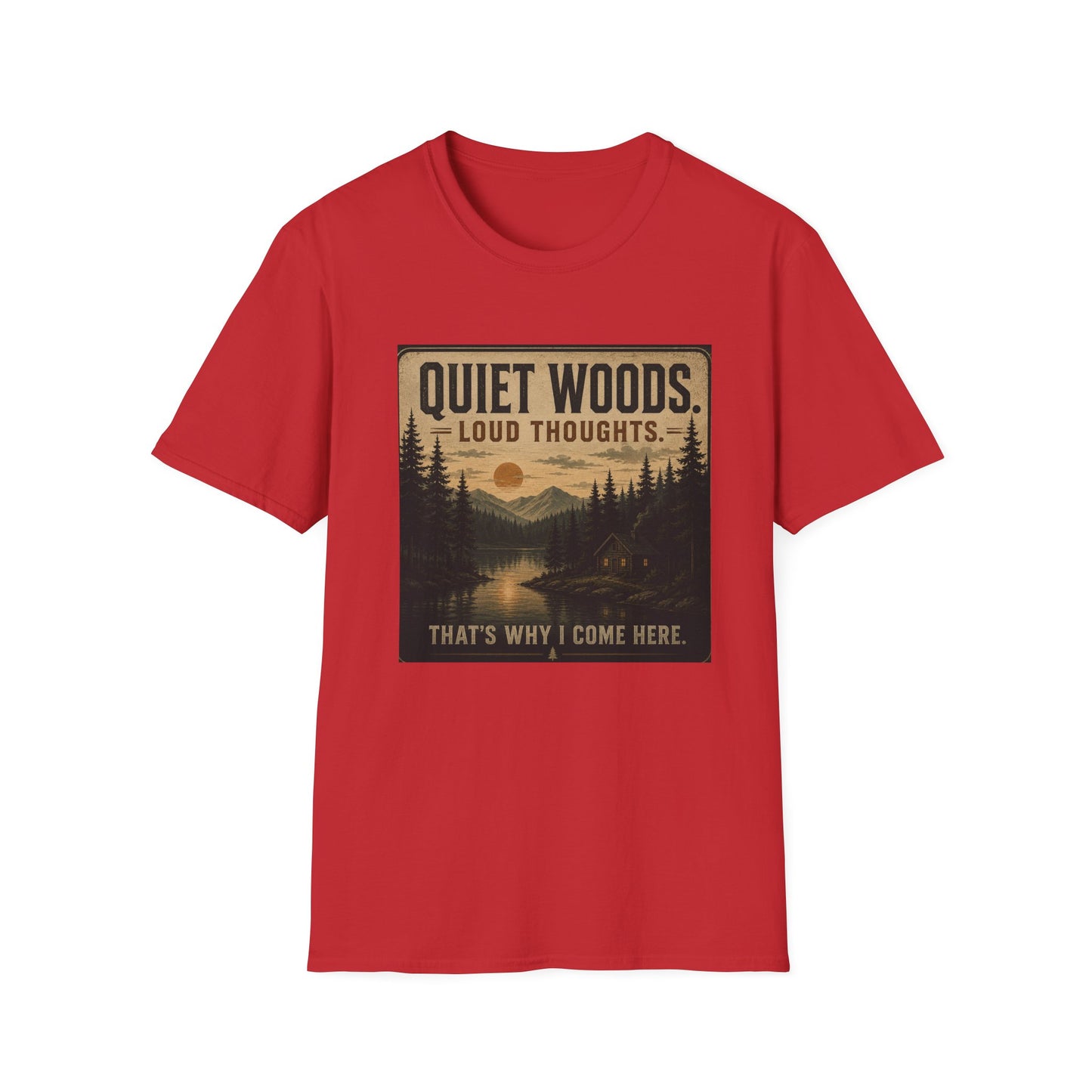 Loud Thoughts Quiet Place T Shirt
